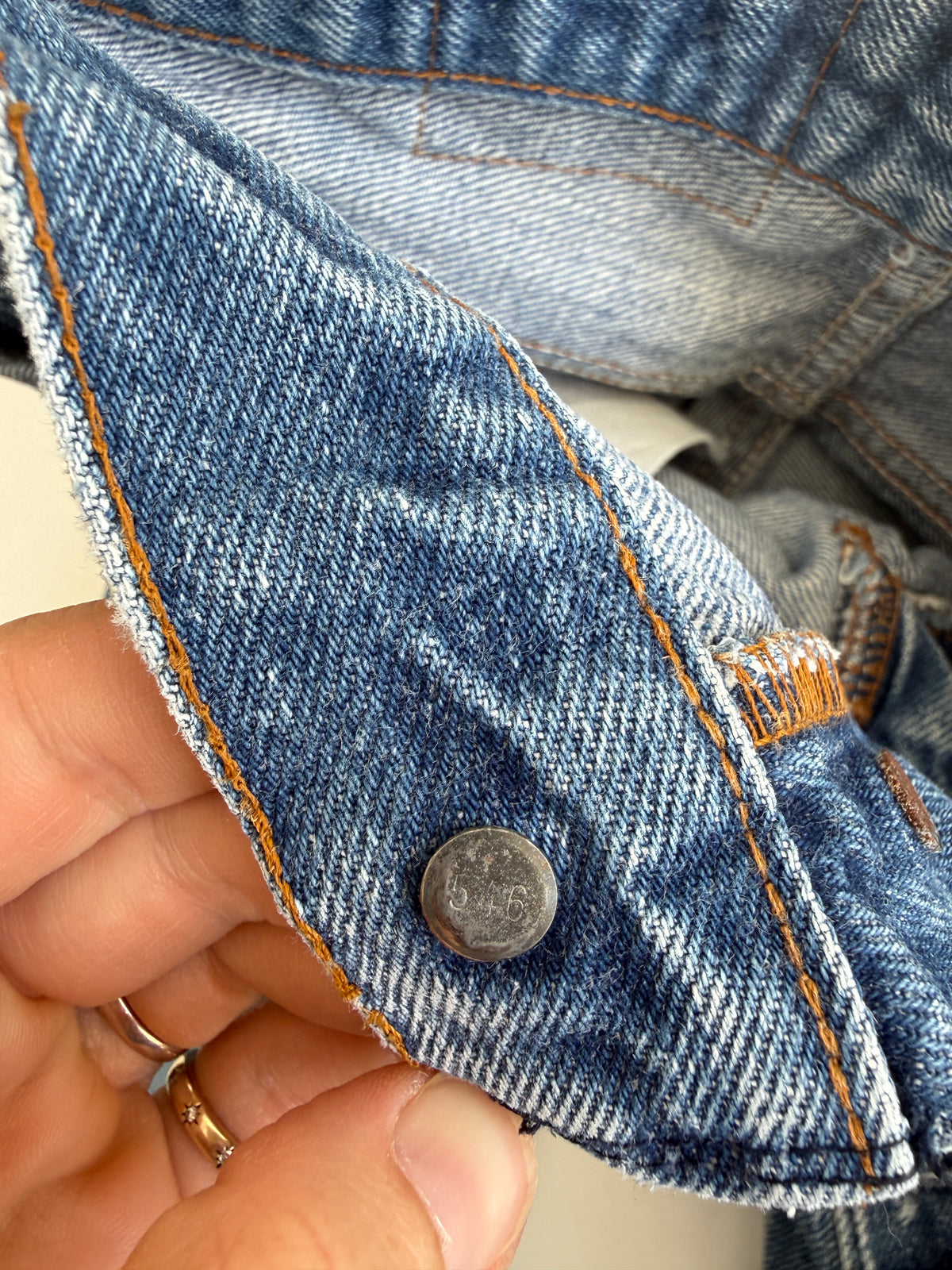 W23 L26 vintage Levis 701s 22/23” measured dark blue 701s 80s USA