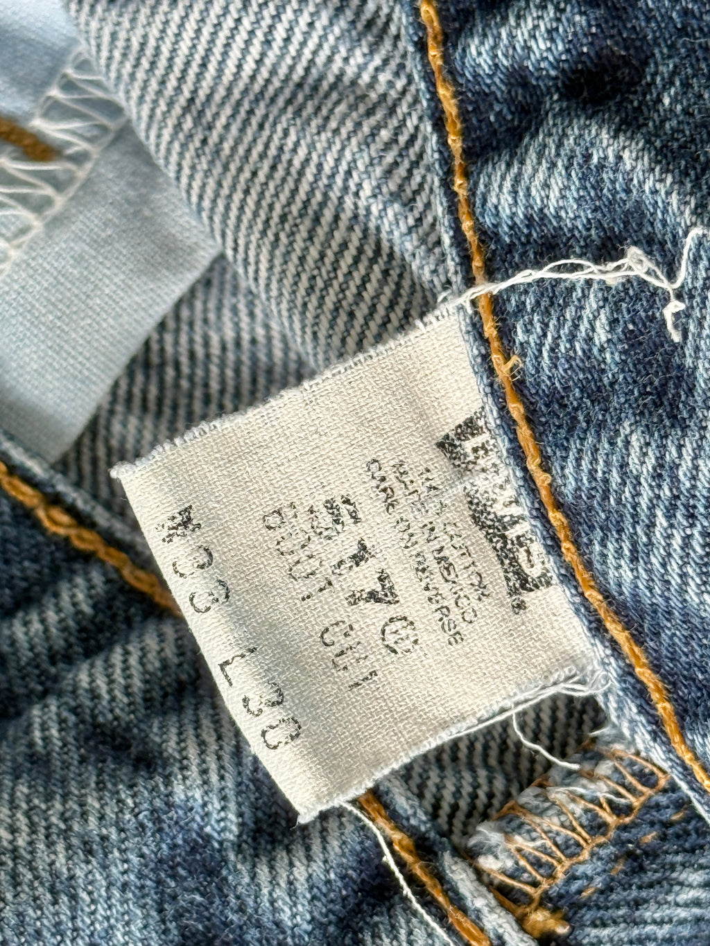 W30 L30 vintage Levis 517 30” measured waist dark faded blue 517s amazing Wallet mark