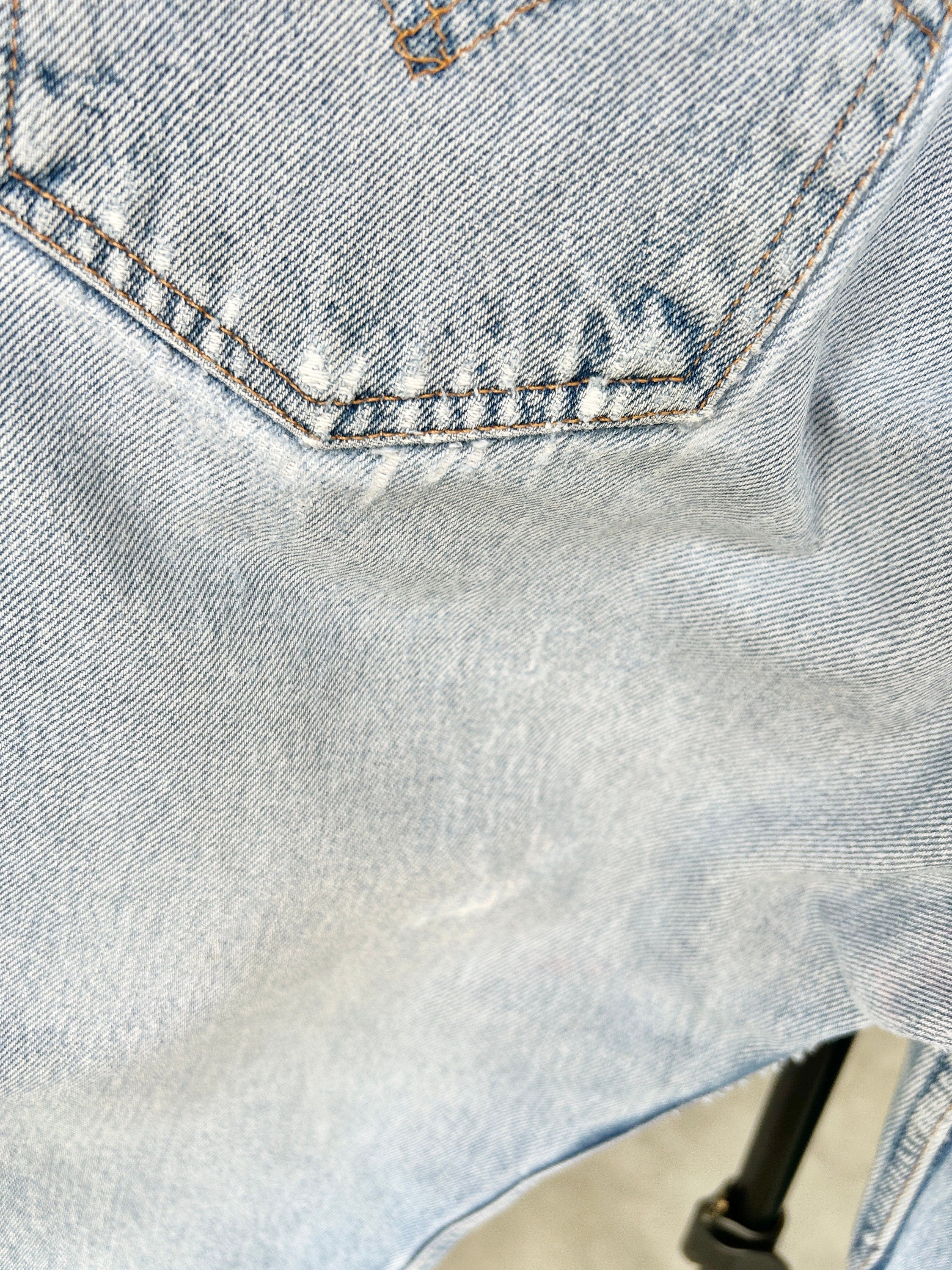 Levis 501 vintage w34 L28 Levi’s light blue faded straight leg 501 vintage Levi’s 501