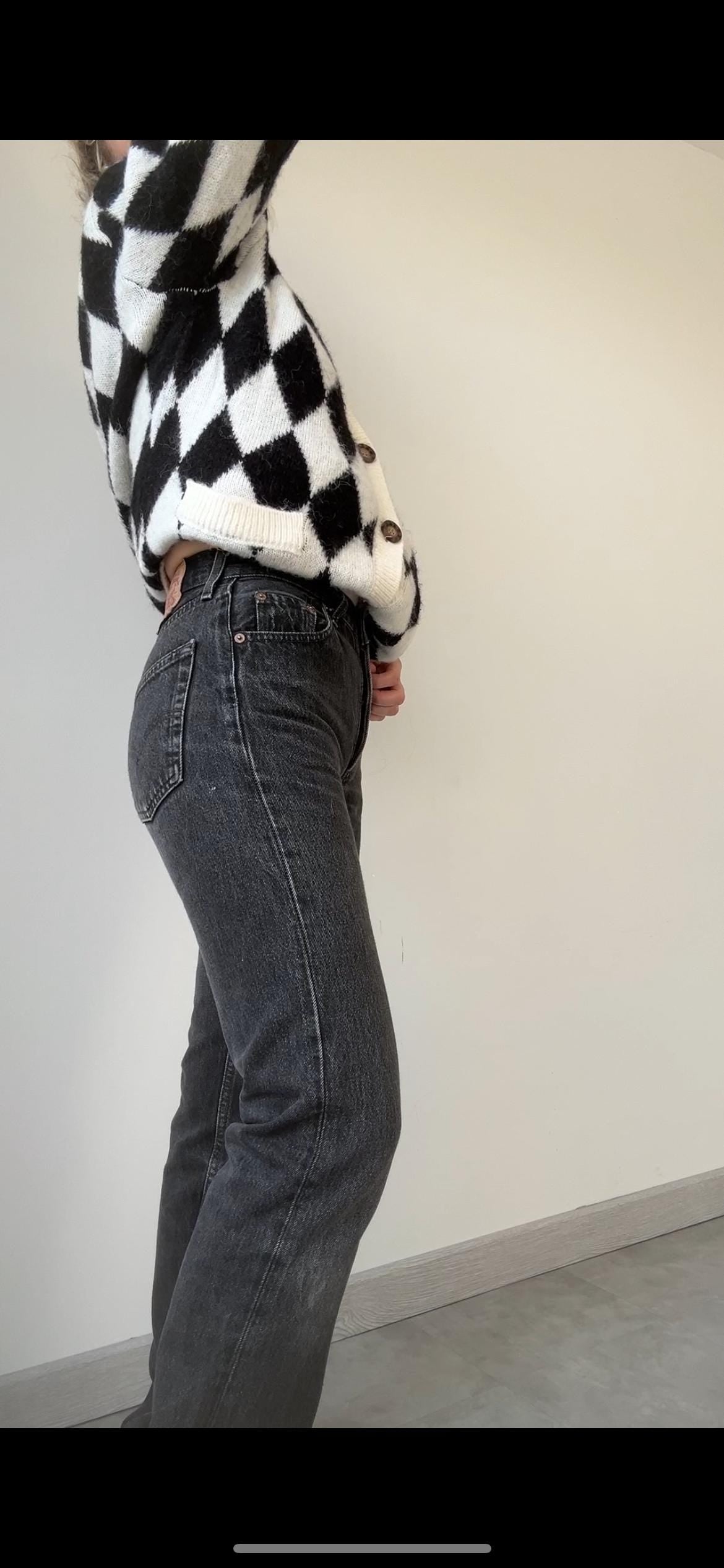 Levis 501 vintage w25 L32 Levi’s faded black denim straight leg Levi’s 501 90s vintage 501  (24”/25”