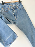 Levis 501 vintage W24 L31 Levi’s 501 faded blue denim made in 90s straight leg 501 vintage blue 501 vintage Levi’s levis