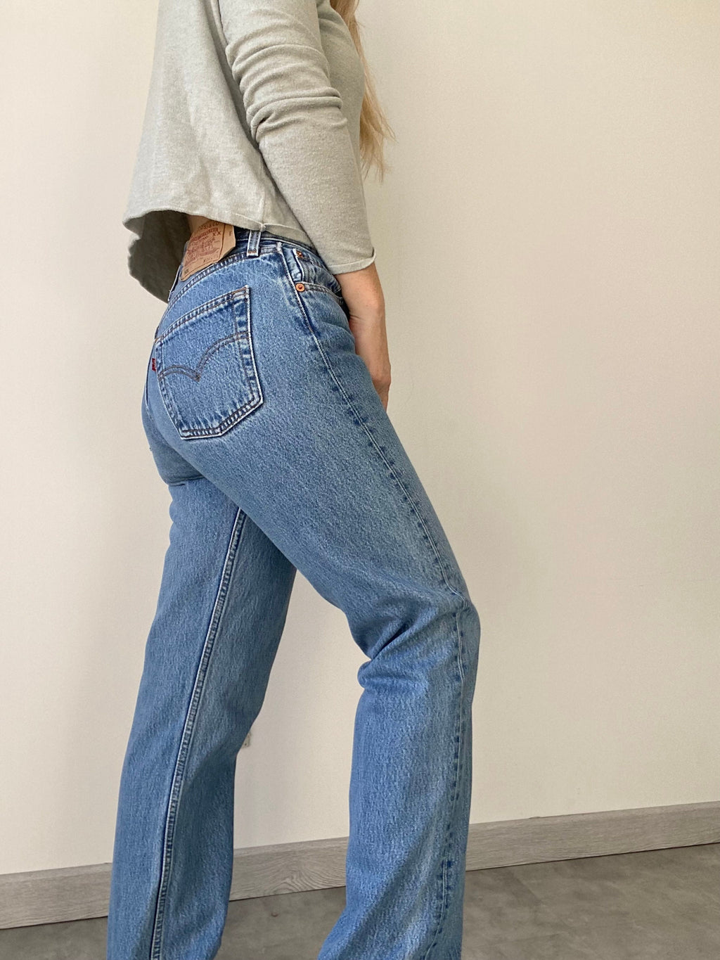 Levis 501 jeans w28 L32 blue denim blue Levi’s vintage 501