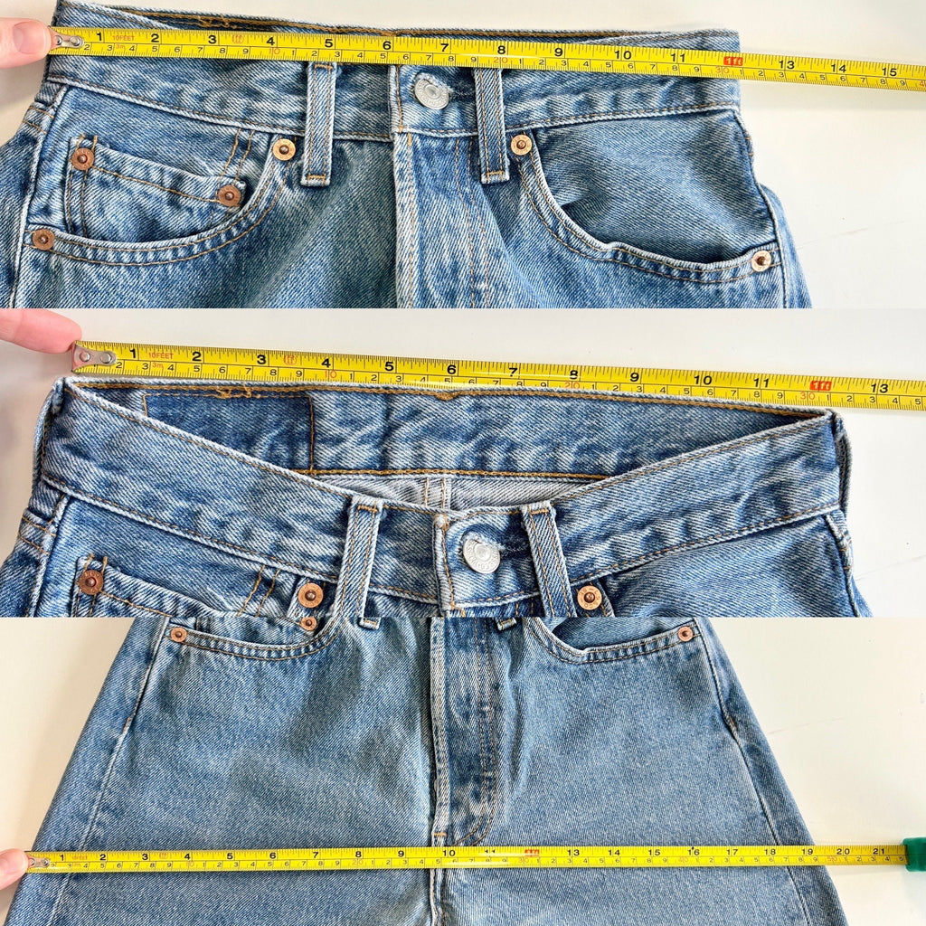 Levis 501 vintage W24 L31 Levi’s 501 faded blue denim made in 90s straight leg 501 vintage blue 501 vintage Levi’s levis