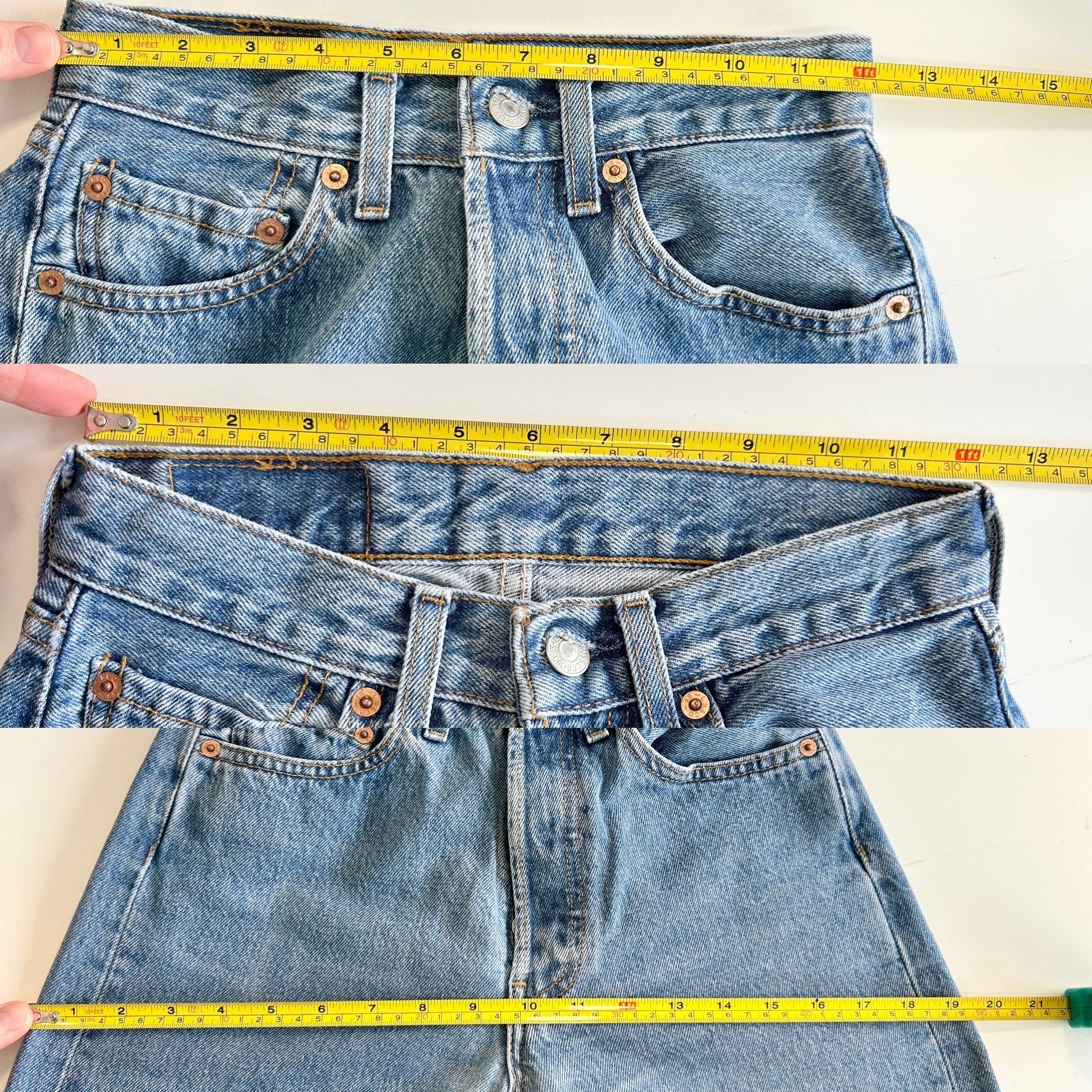 Levis 501 vintage W24 L31 Levi’s 501 faded blue denim made in 90s straight leg 501 vintage blue 501 vintage Levi’s levis