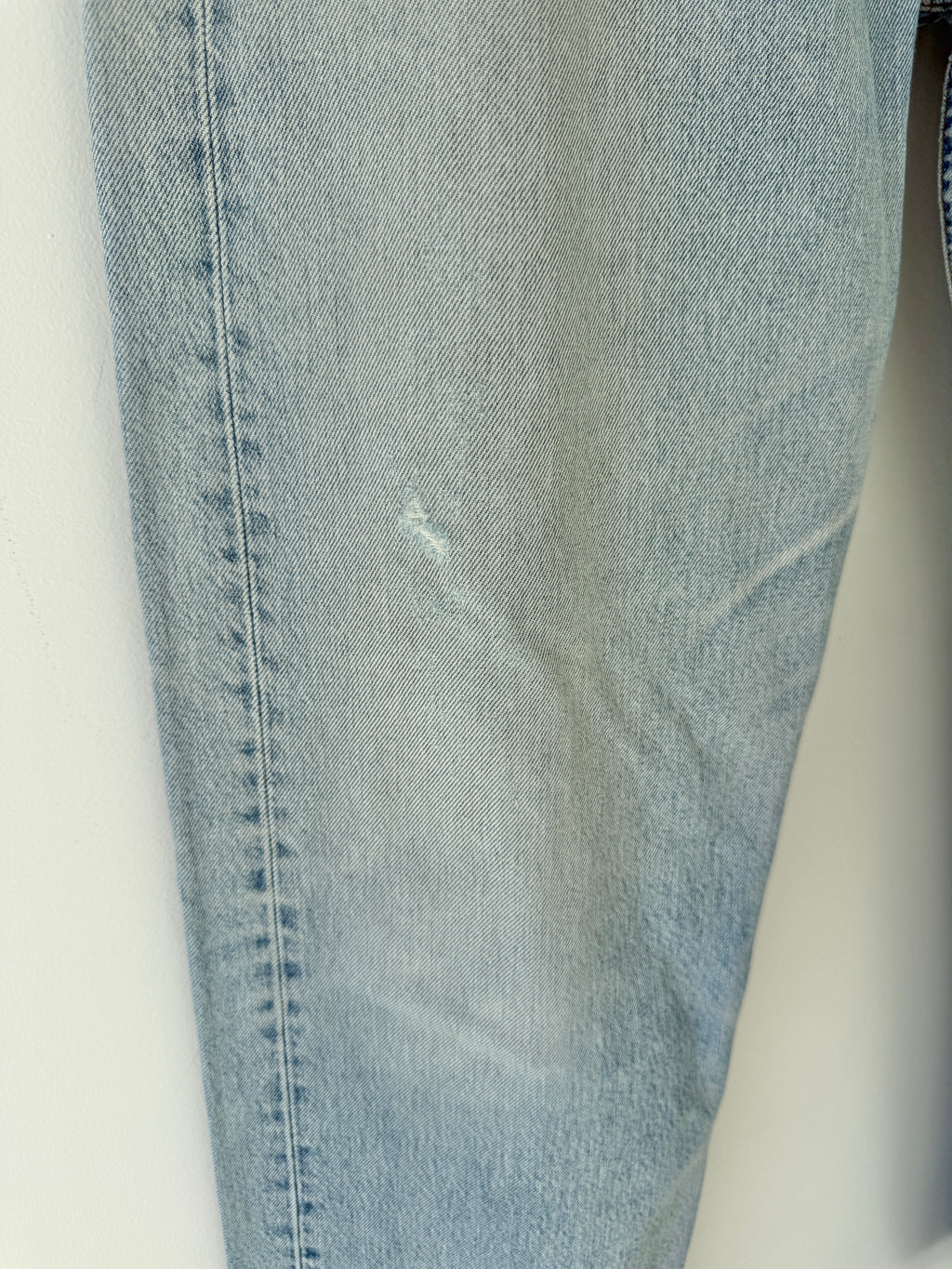 Soft W36 L34 vintage Levis 501 35/36” measured waist light faded 501s 90s denim