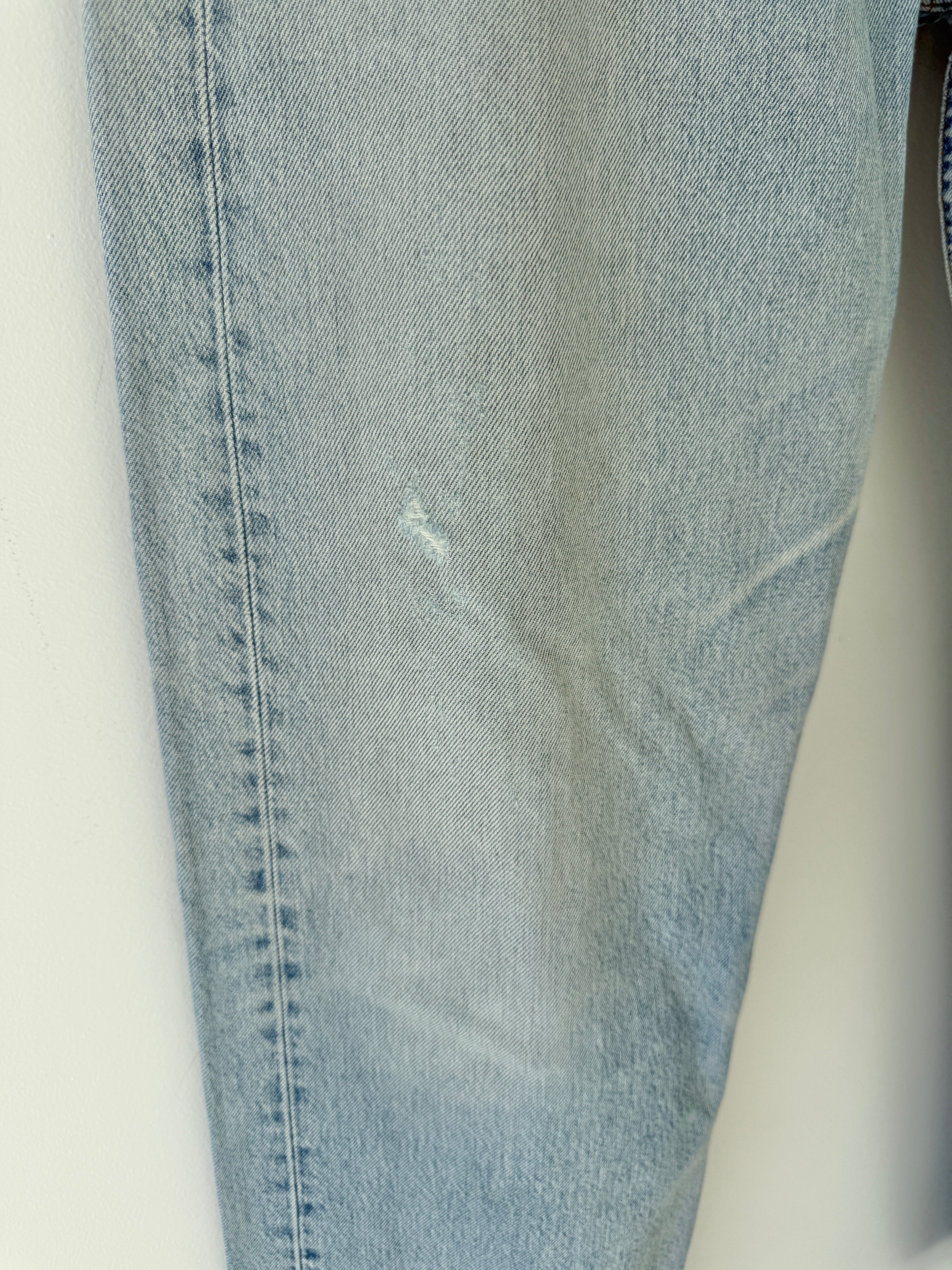 Soft W36 L34 vintage Levis 501 35/36” measured waist light faded 501s 90s denim