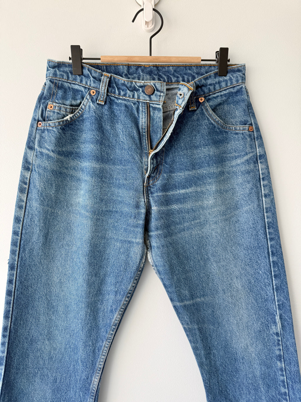 W28 L31 vintage Levis 517 28/29” measured dark fade blue denim Levi’s 517s