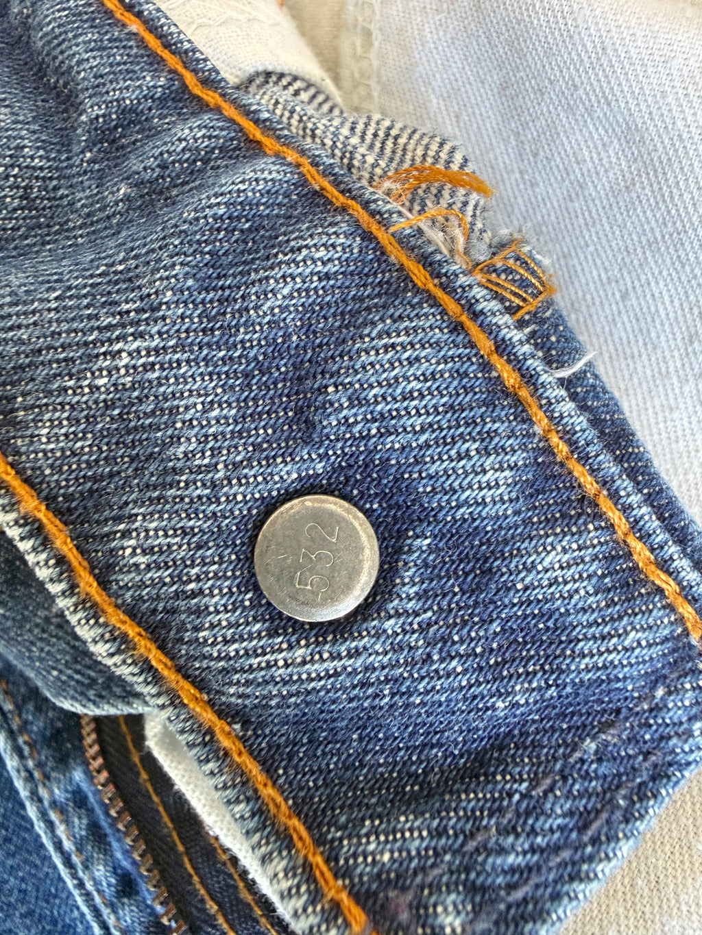 W29 L31 vintage Levis 517 28/29” measured waist dark faded USA 80s 517s