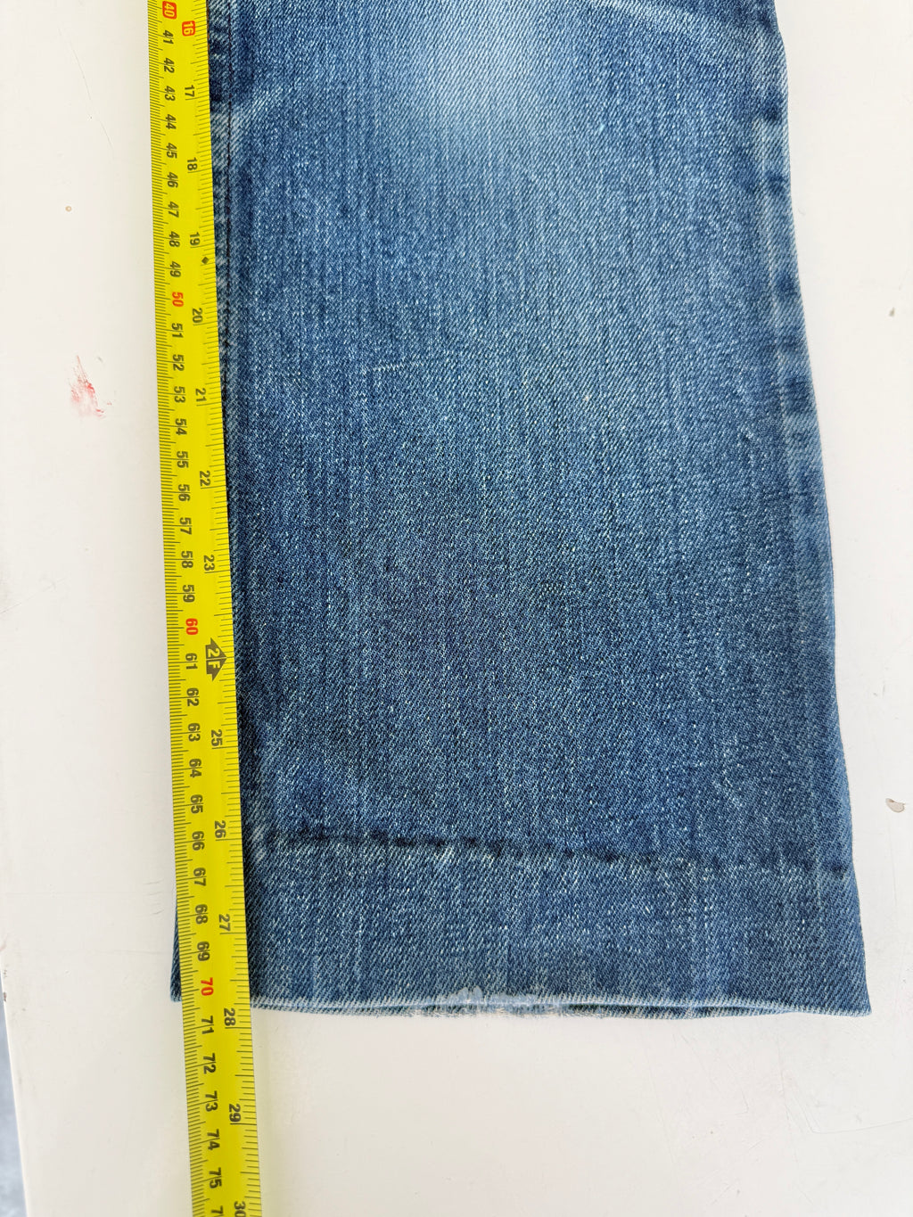 Soft W26 L27 vintage Levis 630 25/26” measured waist dark faded blue 630s 80s