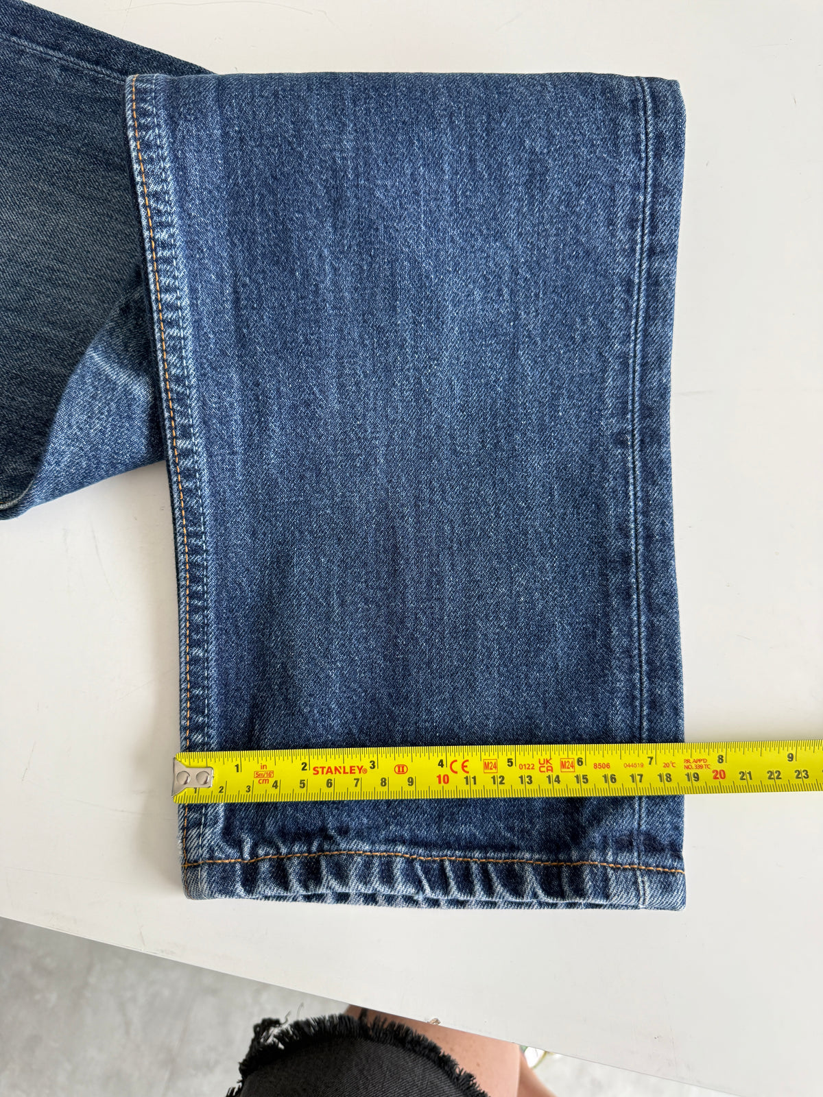 W27 L32 vintage Levis 501s 26/27” measured indigo blue faded  90s 501s