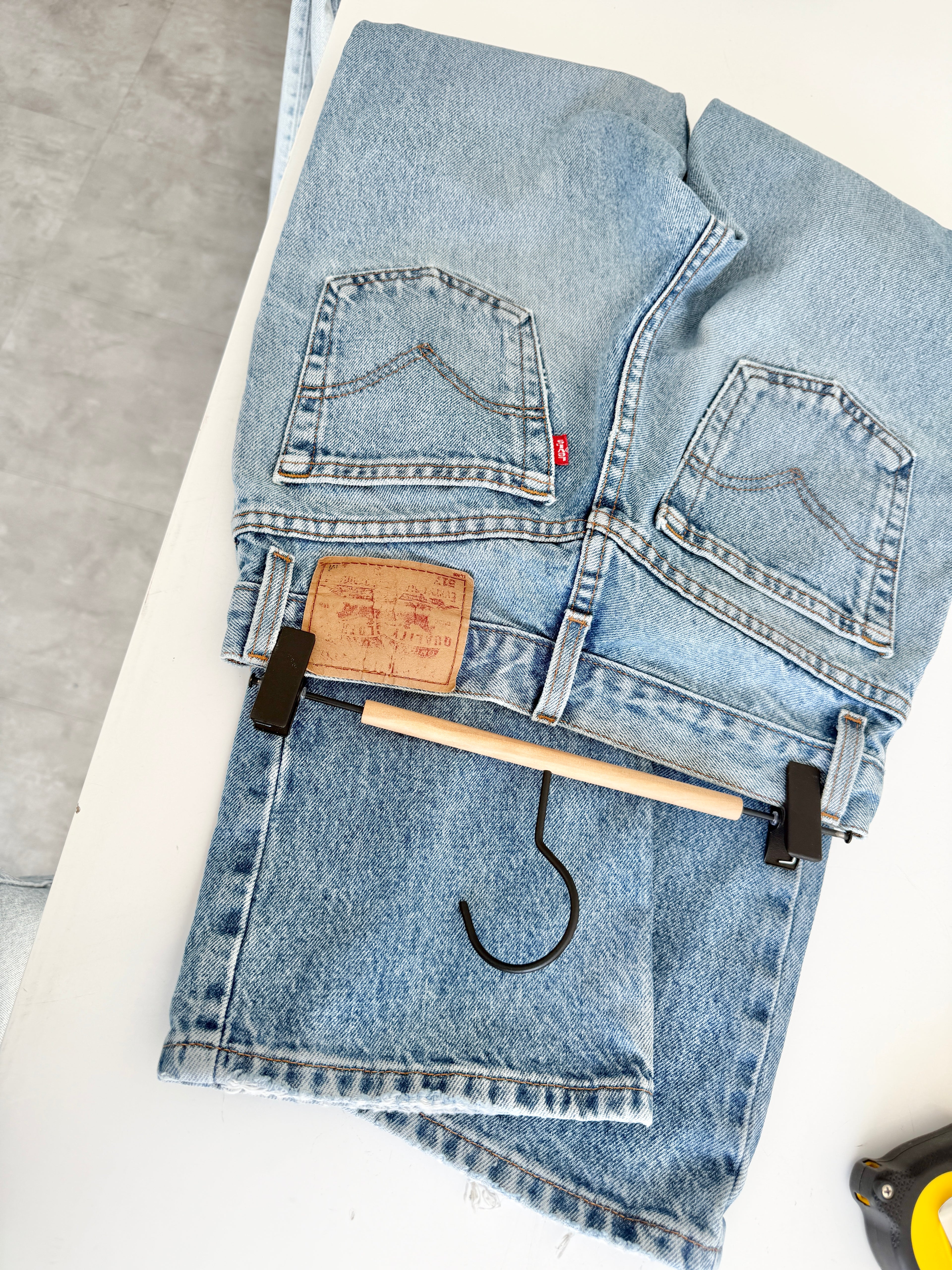 W24 L31 vintage Levis 517 26” measured medium faded blue denim Levi’s 517s