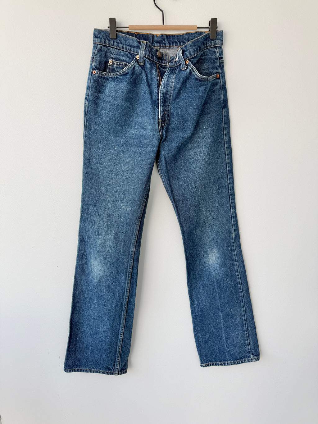 W26 L32 vintage Levis 517s dark blue  25” measured waist 517s USA 80s