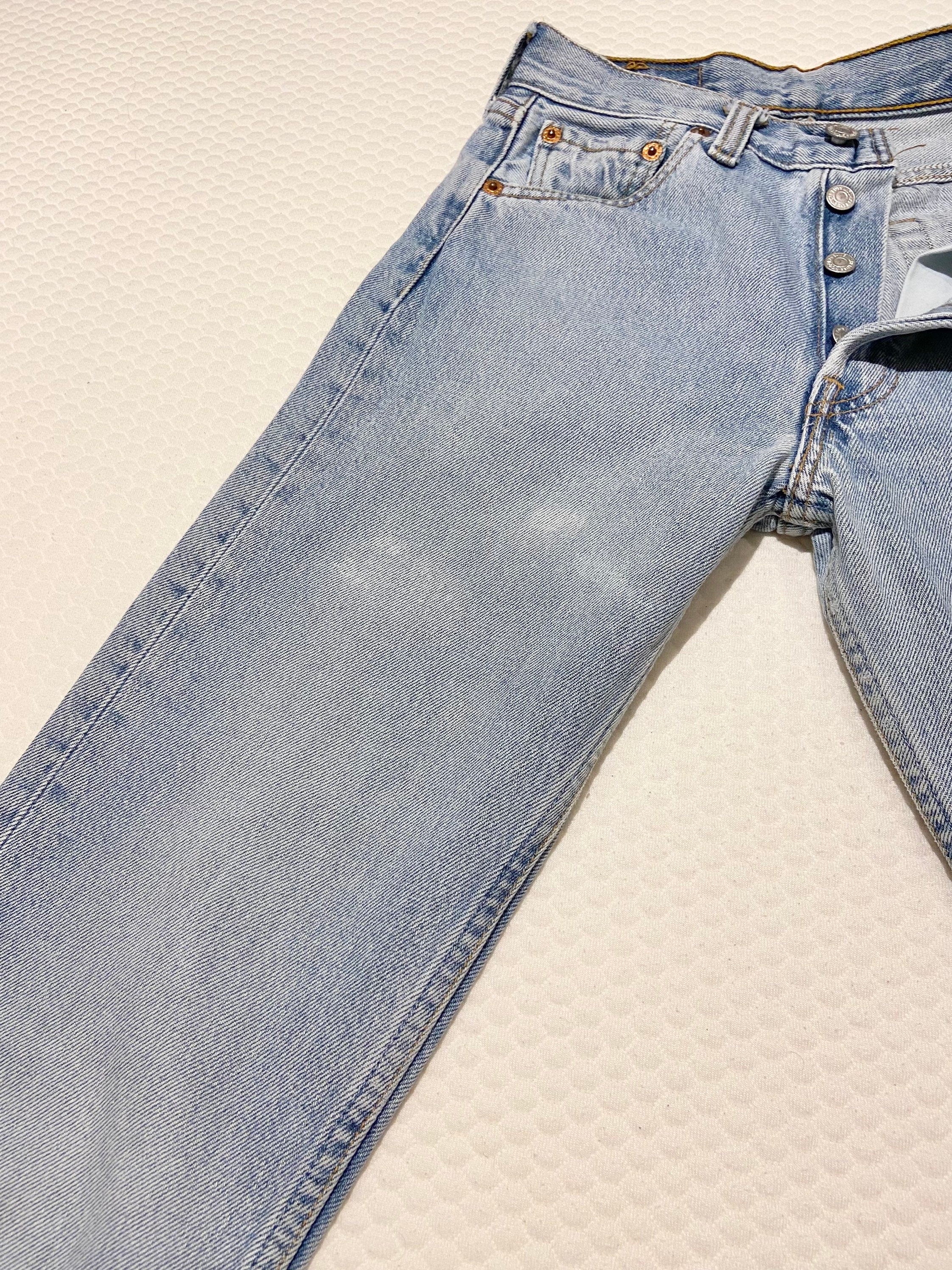 w24 l30 501 vintage Levi’s made in Spain 90s