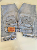W27 L31 vintage Levis 501 26/27” measured waist medium light blue 501s Y2K lb