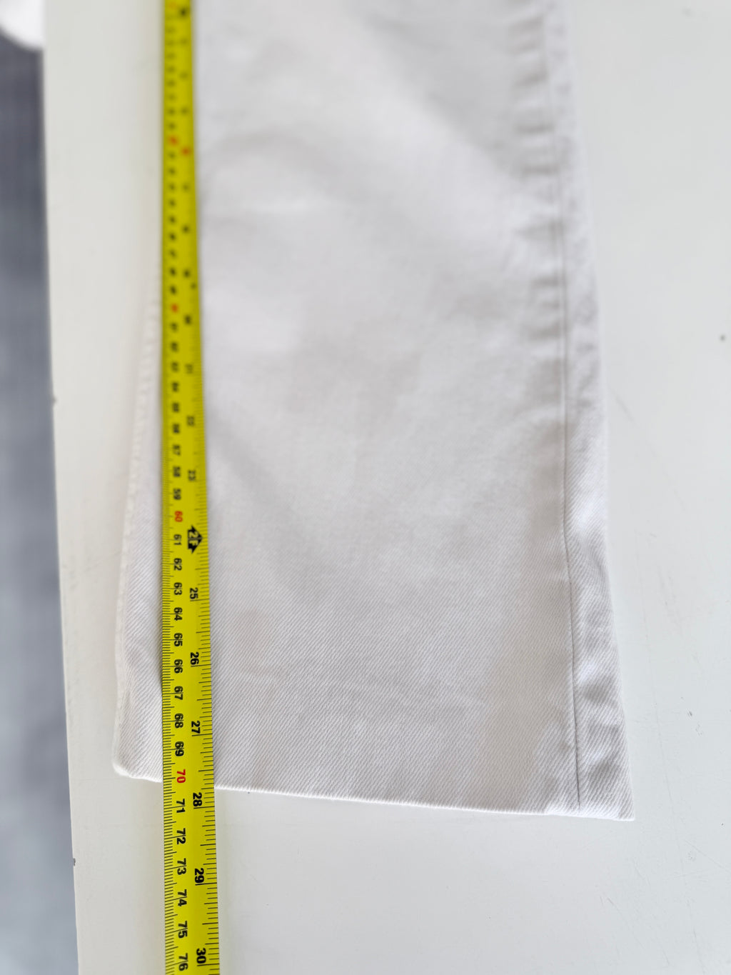 W29 L27 vintage Levis 501 28-29”” measured white denim 90s 501s