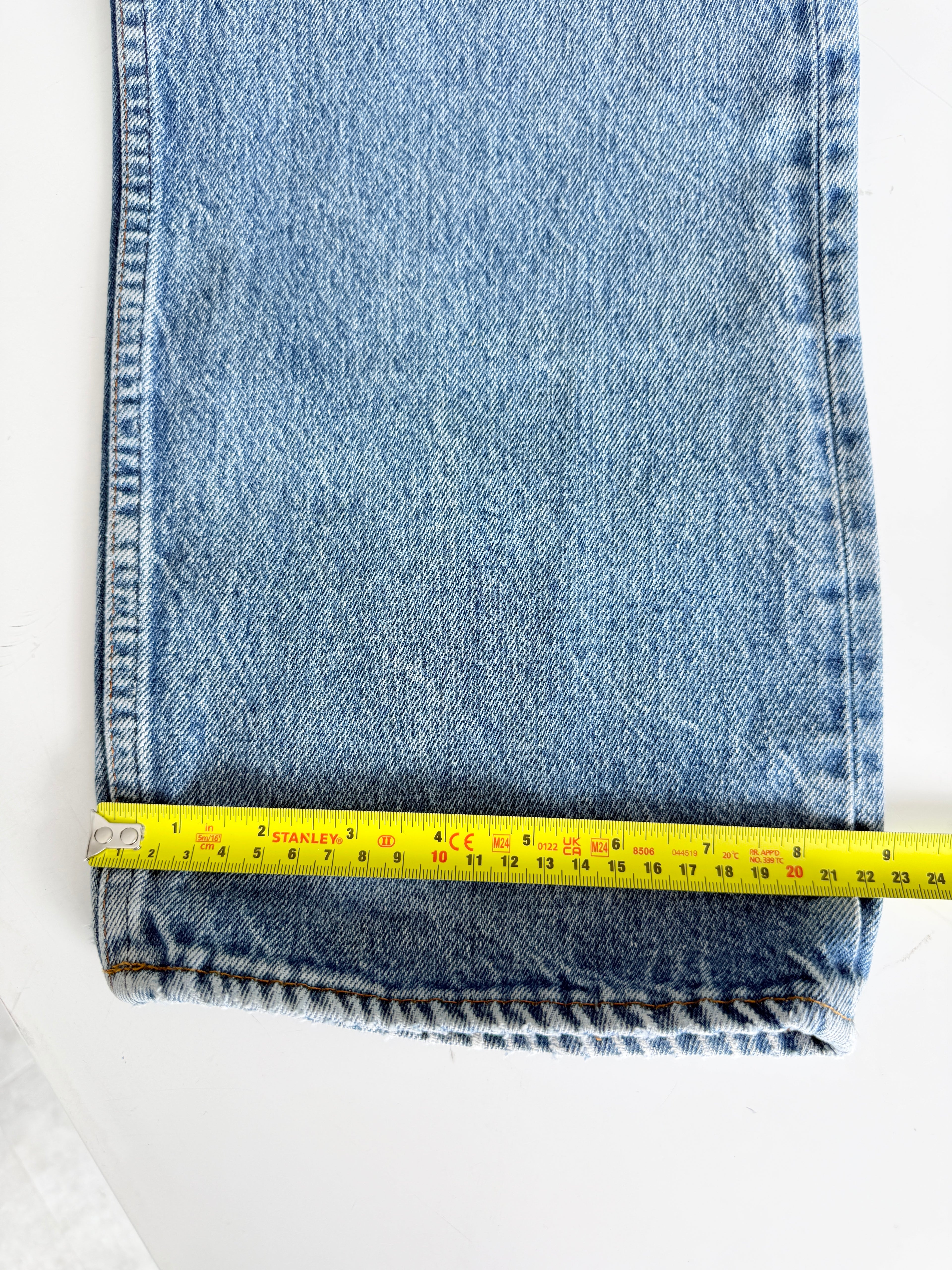 W38 L32 vintage Levis 501s 37/38” measured medium light medium fade denim Levi’s 501s 80s USA