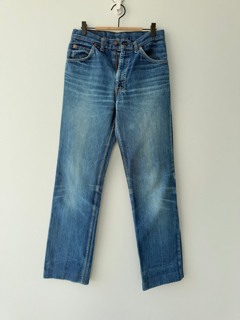 W28 L31 vintage Levis 630 27-28” measured dark blue denim 80s/90s  630s