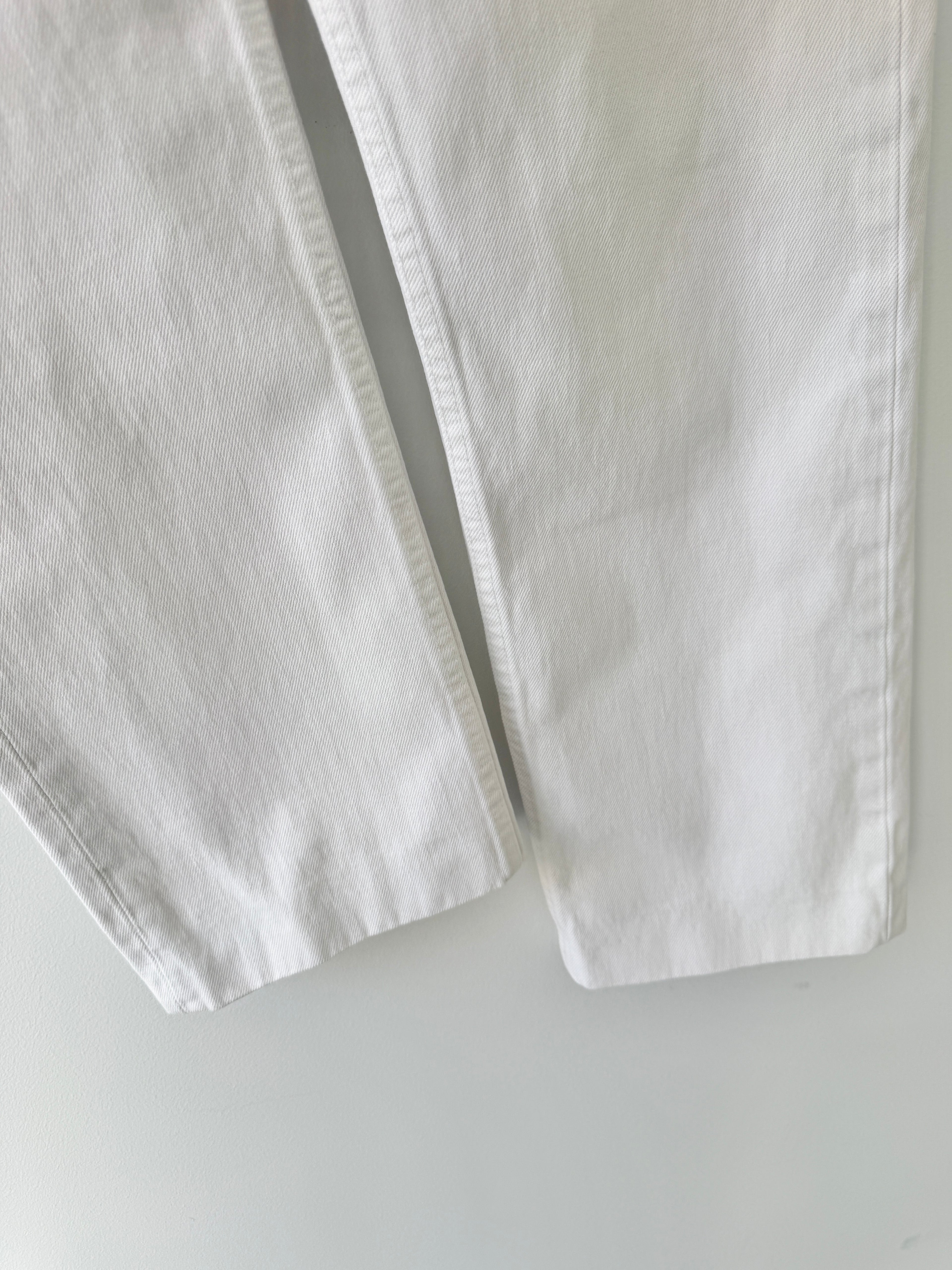 W29 L27 vintage Levis 501 28-29”” measured white denim 90s 501s