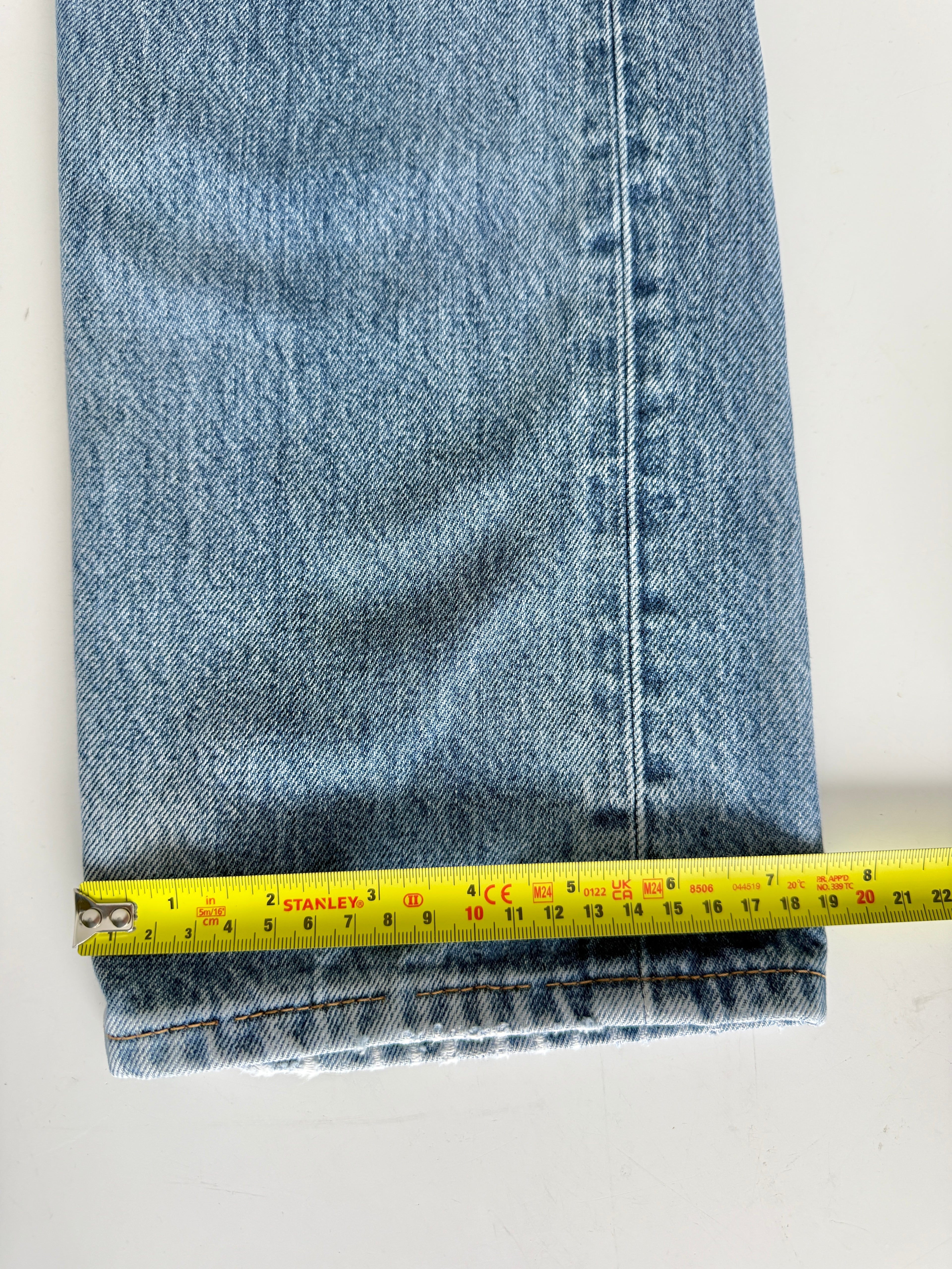 W28 L30 vintage Levis 501 27/28” measured waist dark faded blue 501s amazing fade 90s denim