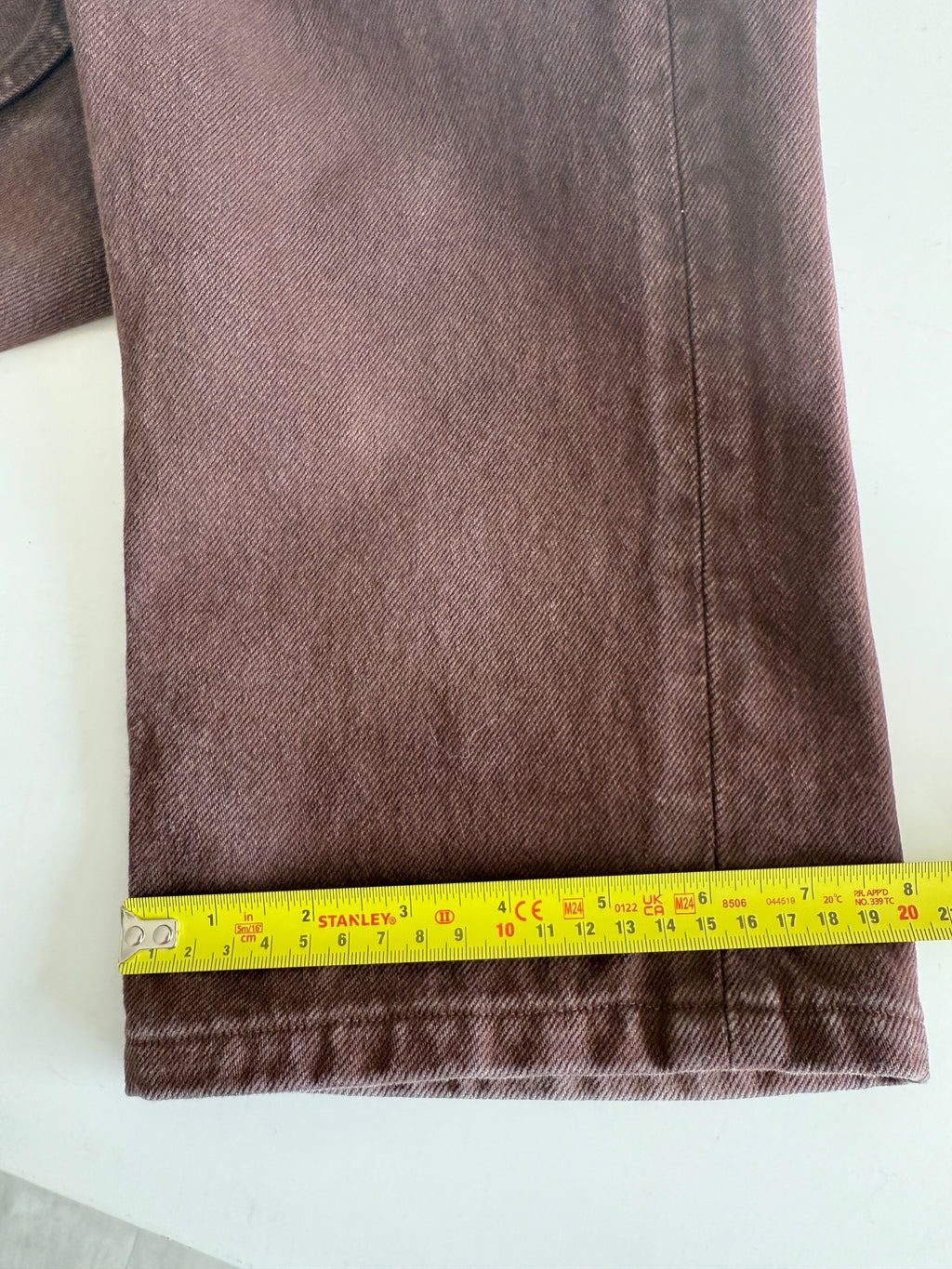 W27 L26 vintage Levis 501 26-27” dark brown 90s Levi’s 501s