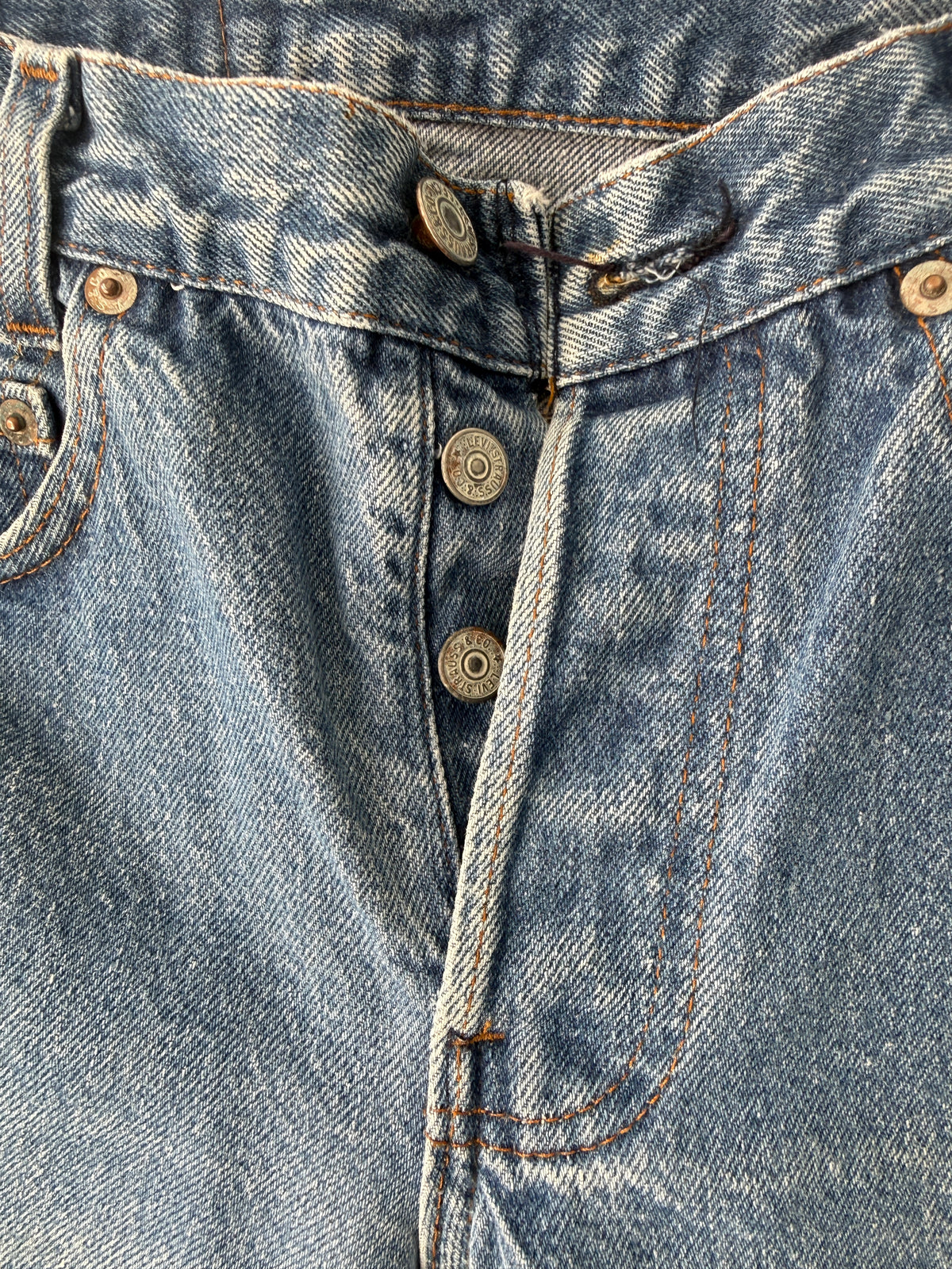 W23 L26 vintage Levis 701s 22/23” measured dark blue 701s 80s USA