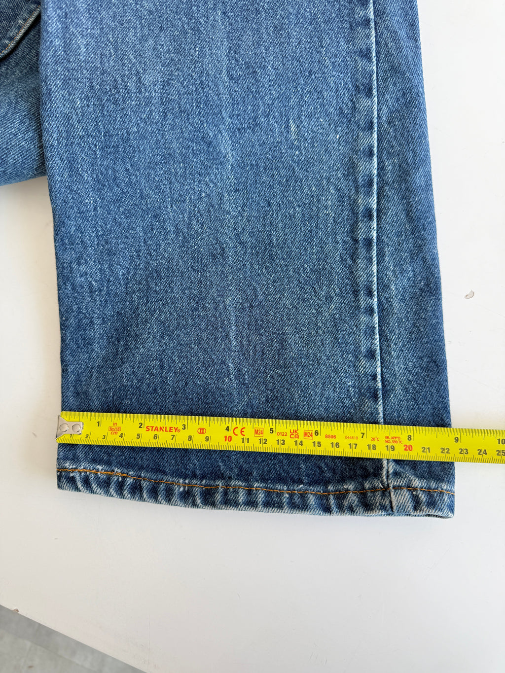 W26 L32 vintage Levis 517s dark blue  25” measured waist 517s USA 80s