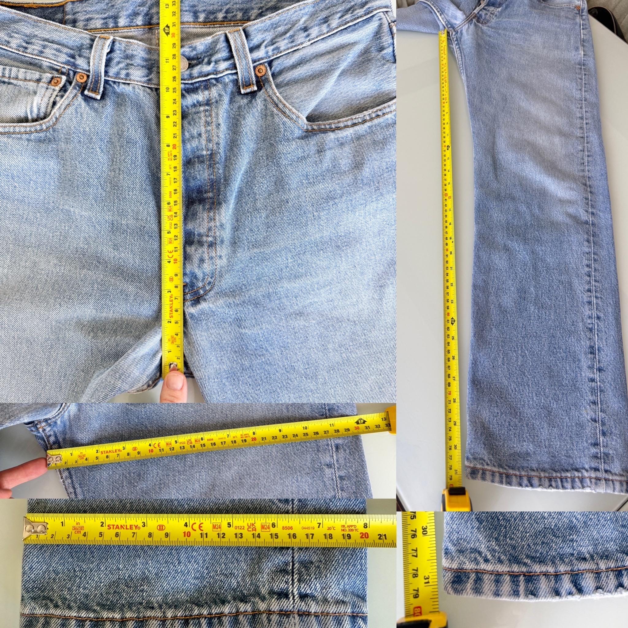 W31 L31 Levis 501 vintage 30-31” measured waist made in USA 90s