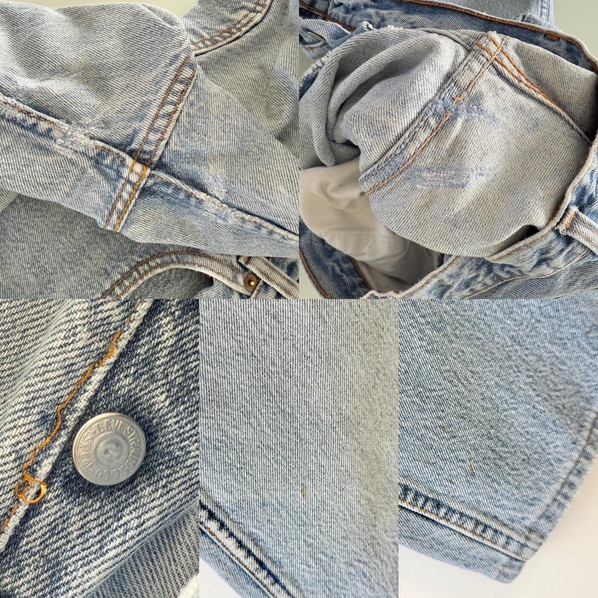 Levis 901 vintage w26 L29 light blue 901s made in USA 90s jeans 25-26”waist