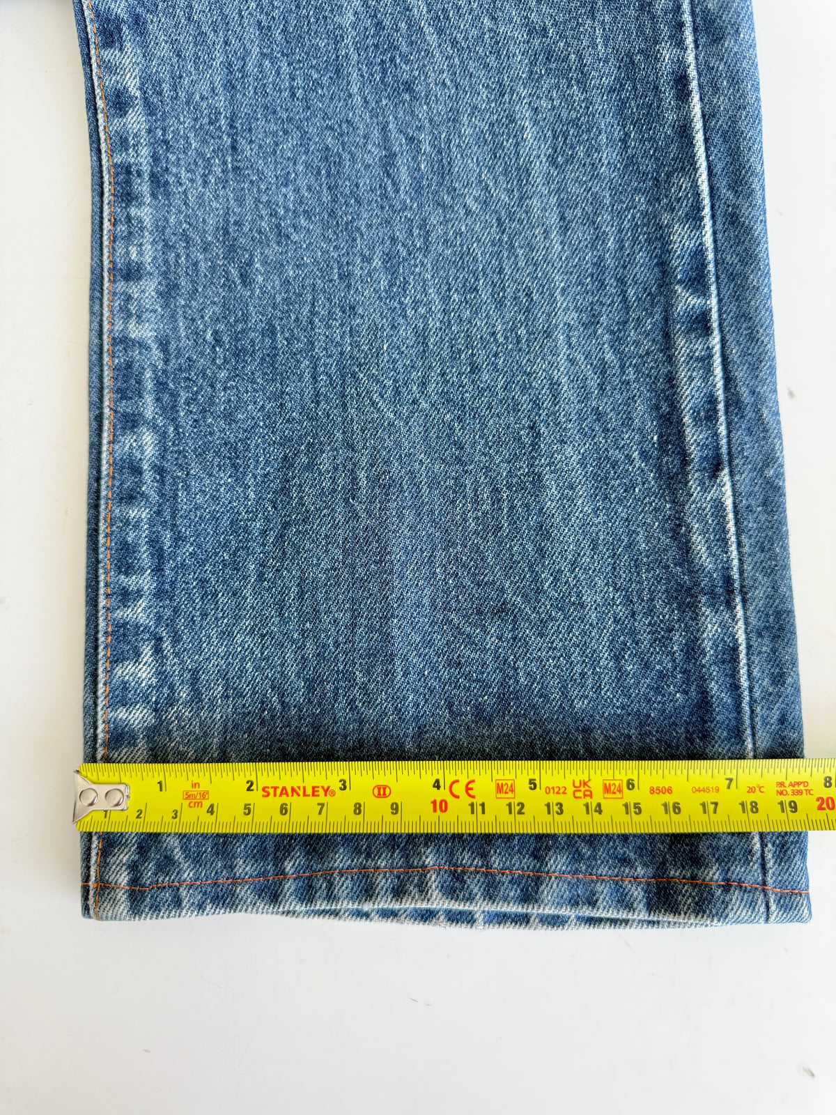 W26 L28 vintage Levis 501 dark blue 25/26” measured waist 501s 80s