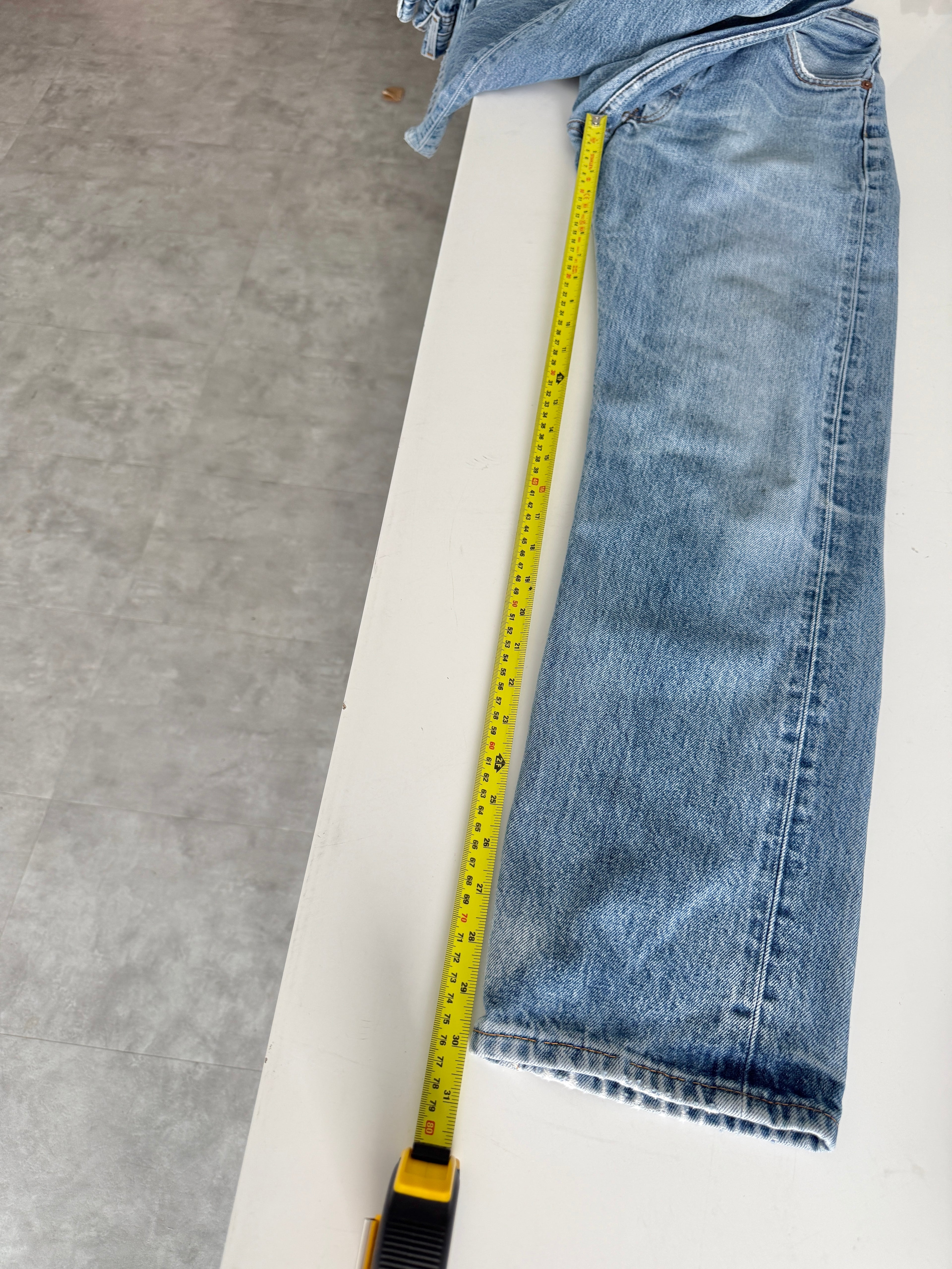 W28 L30 vintage Levis 501 27/28” measured waist dark faded blue 501s amazing fade 90s denim