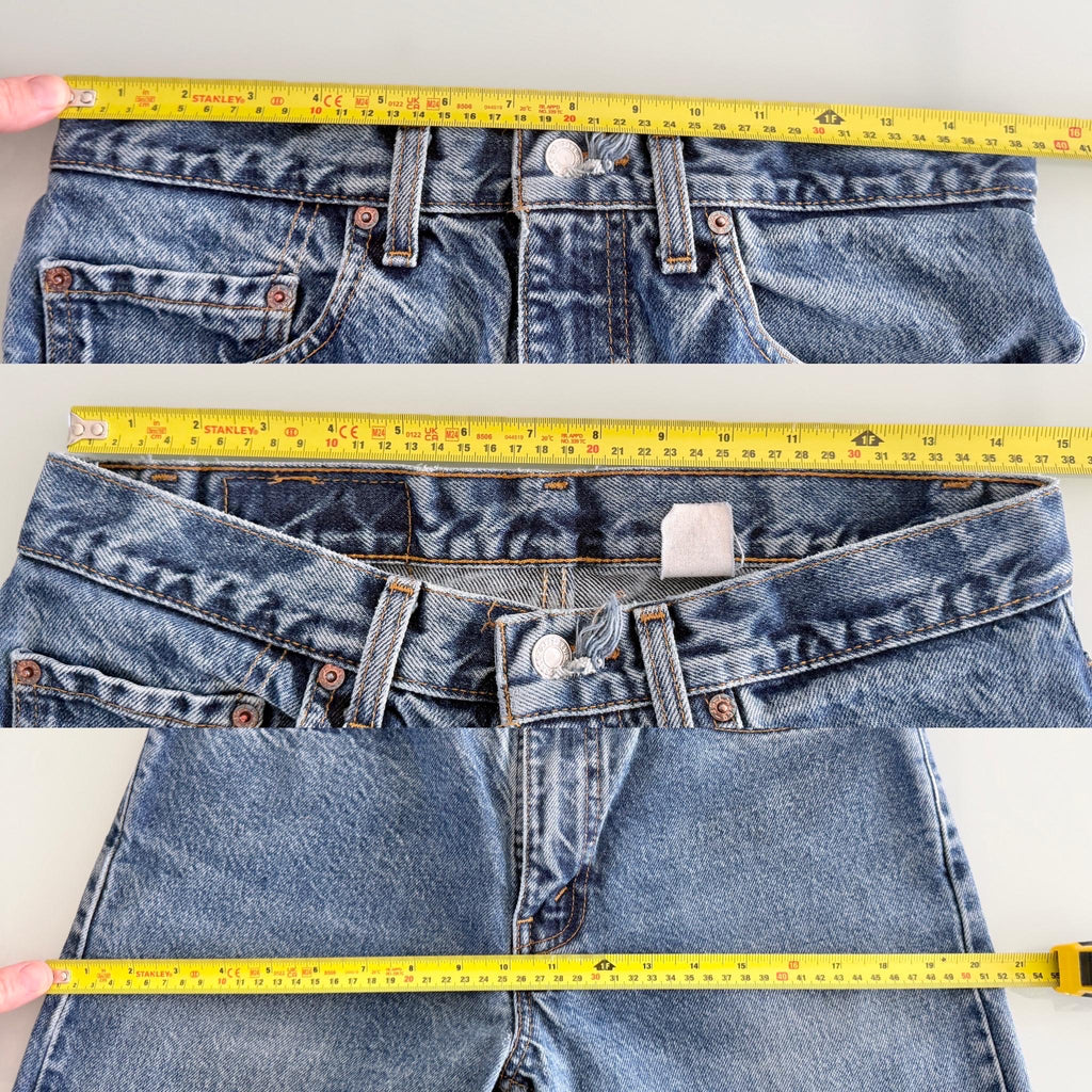 W30 L33 Levis 505 vintage 29-30” waist dark blue 505s made in Canada 90s