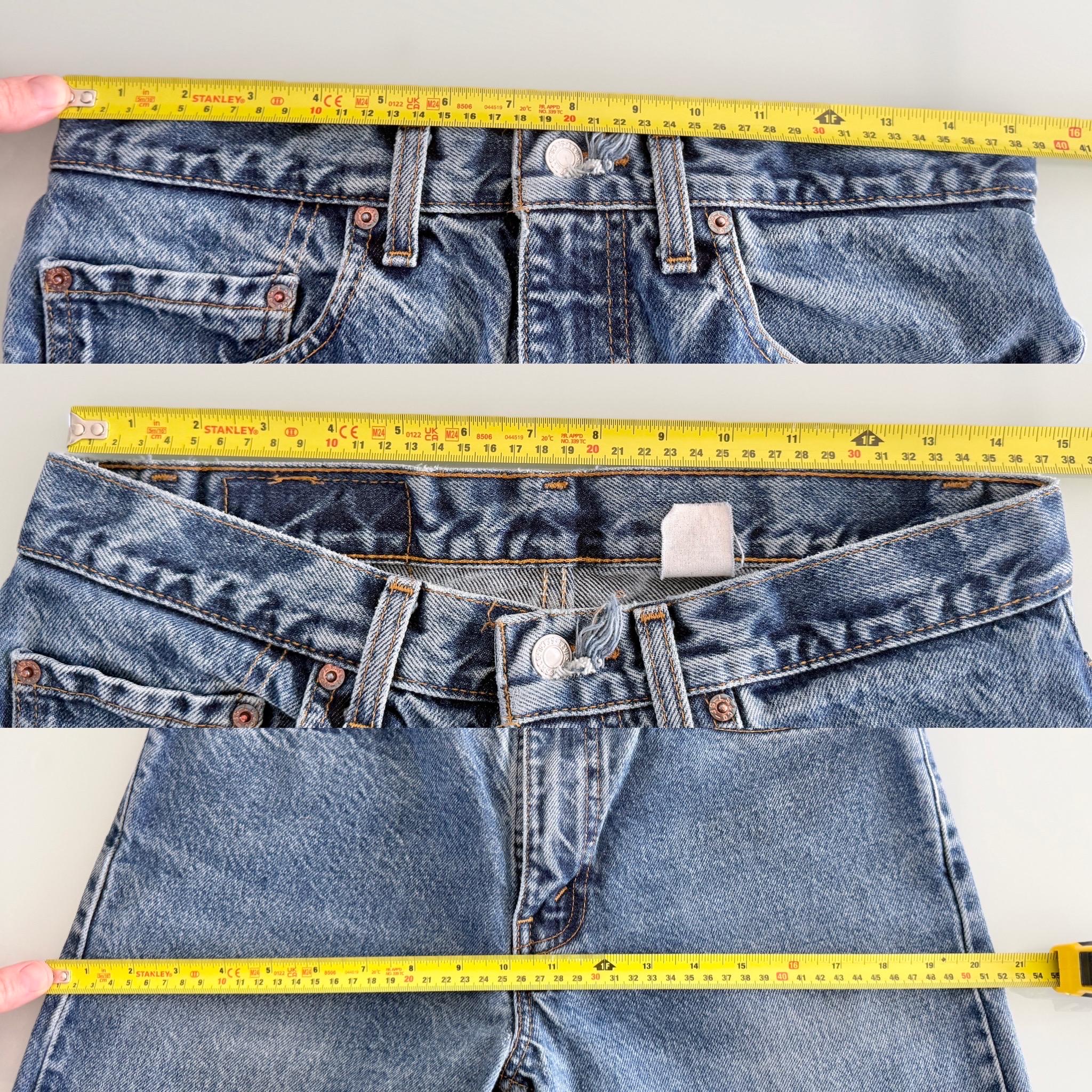 W30 L33 Levis 505 vintage 29-30” waist dark blue 505s made in Canada 90s