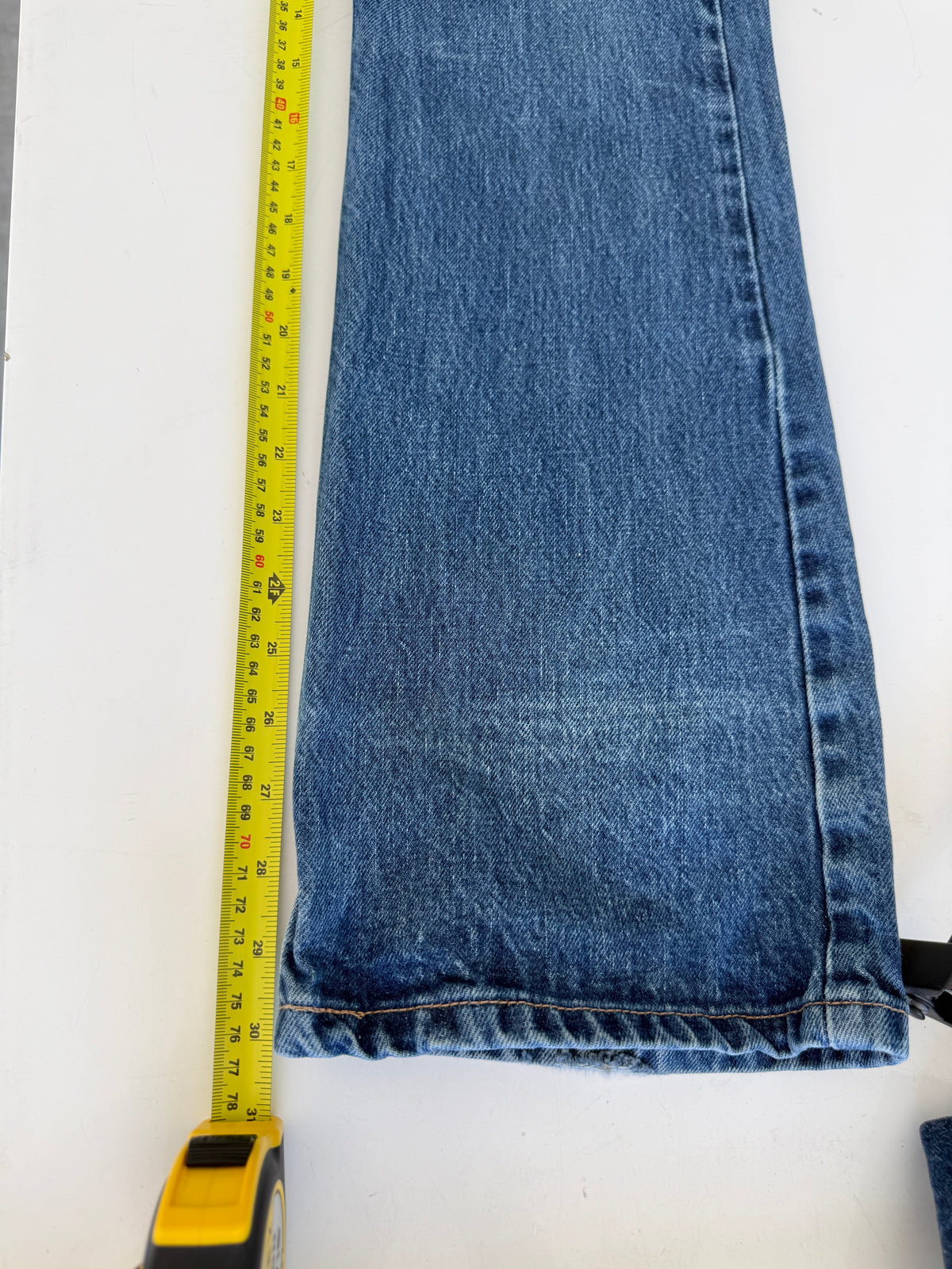 W28 L30 vintage Levis 646 27/29” measured dark blue denim light wallet mark 646s Y2K