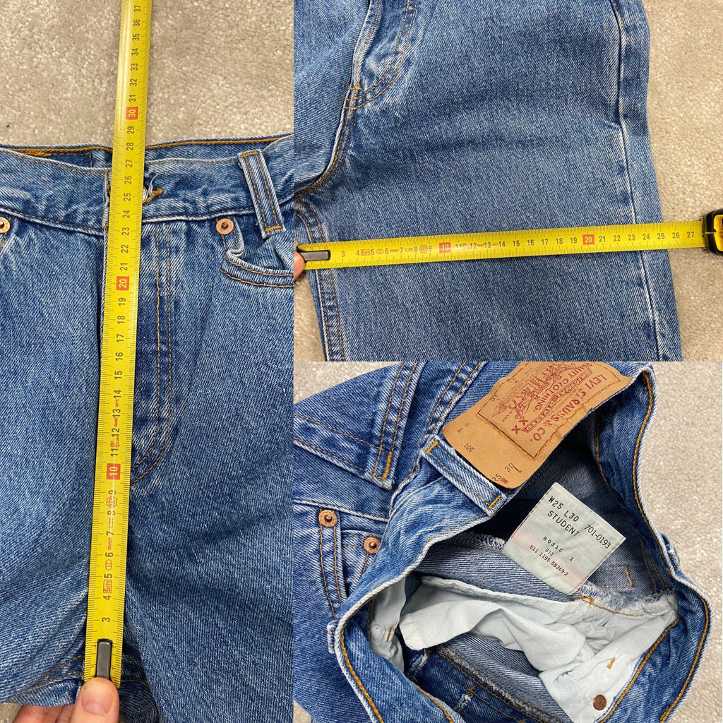 w23 L29 vintage Levi’s 501 student fit made in USA 1993