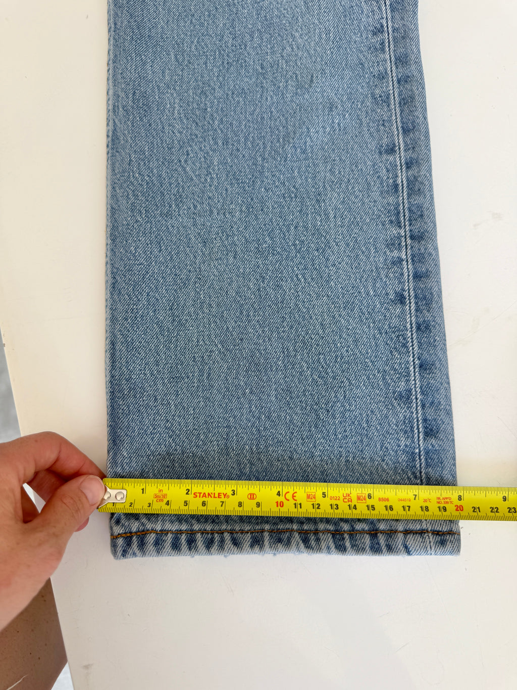 For Amanda - Soft W31 L30 vintage Levis 501 30/31” measured waist medium blue 501s Y2K