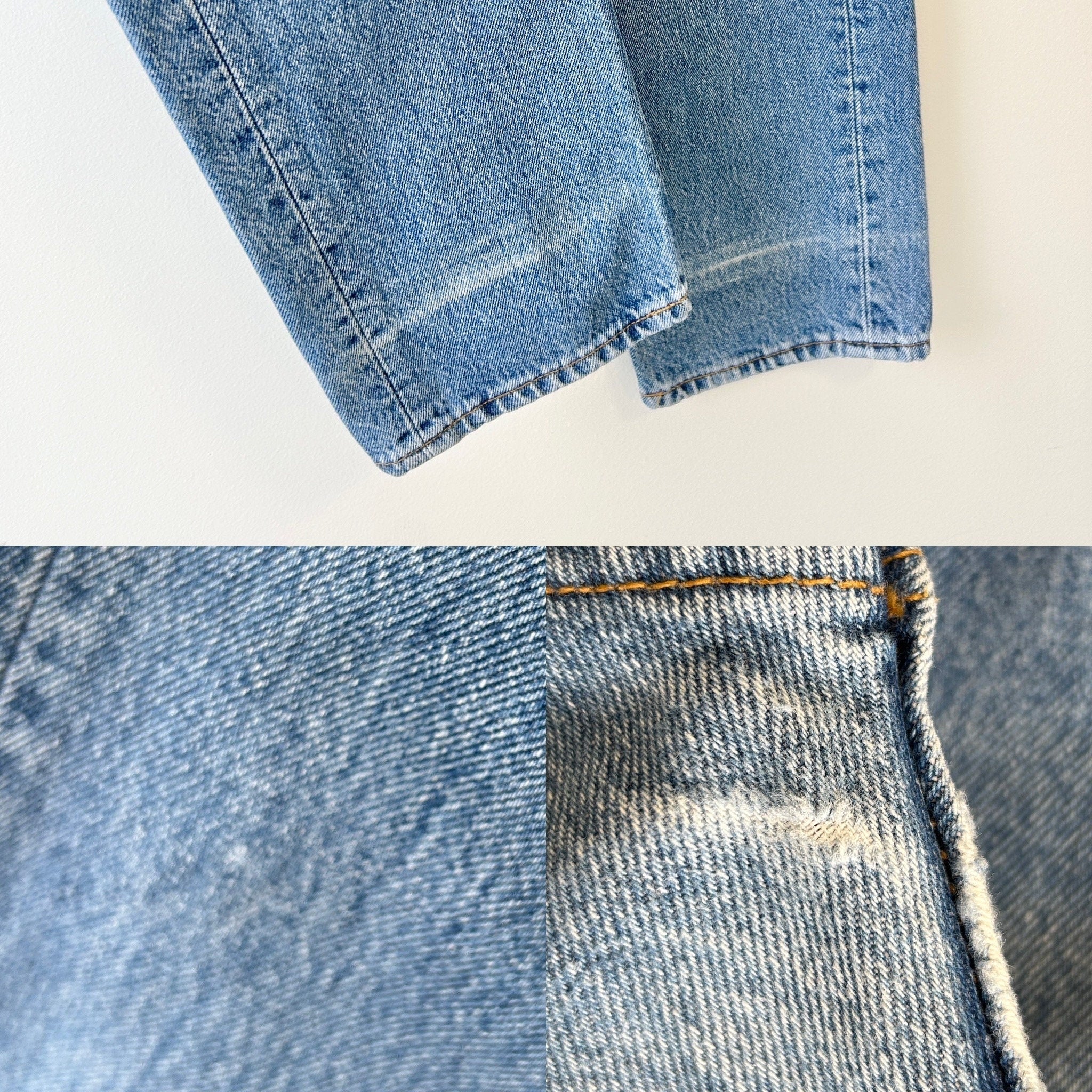 Levis 501 vintage W24 L31 Levi’s 501 faded blue denim made in 90s straight leg 501 vintage blue 501 vintage Levi’s levis
