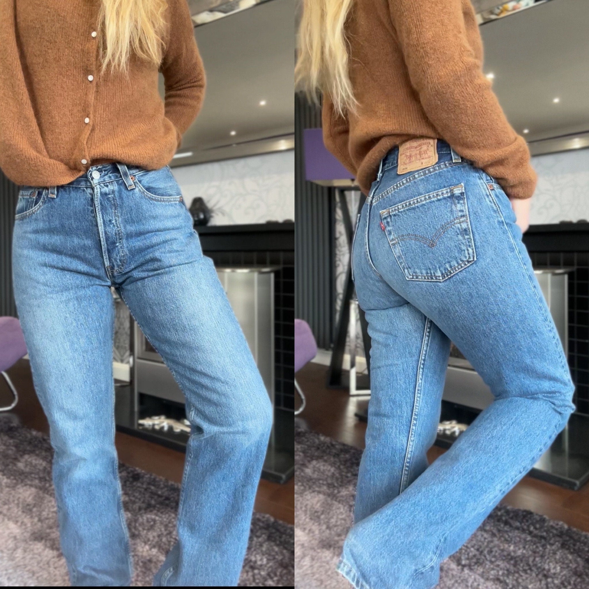 Levis 501 vintage w26 L31 Levi’s 501 medium blue 90s Levi’s USA blue faded blue straight leg blue 501 vintage blue 501 worn vintage Levi’s