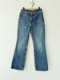 W25 L29 vintage Levis 517 24-25”” measured dark faded blue 90s USA 517s