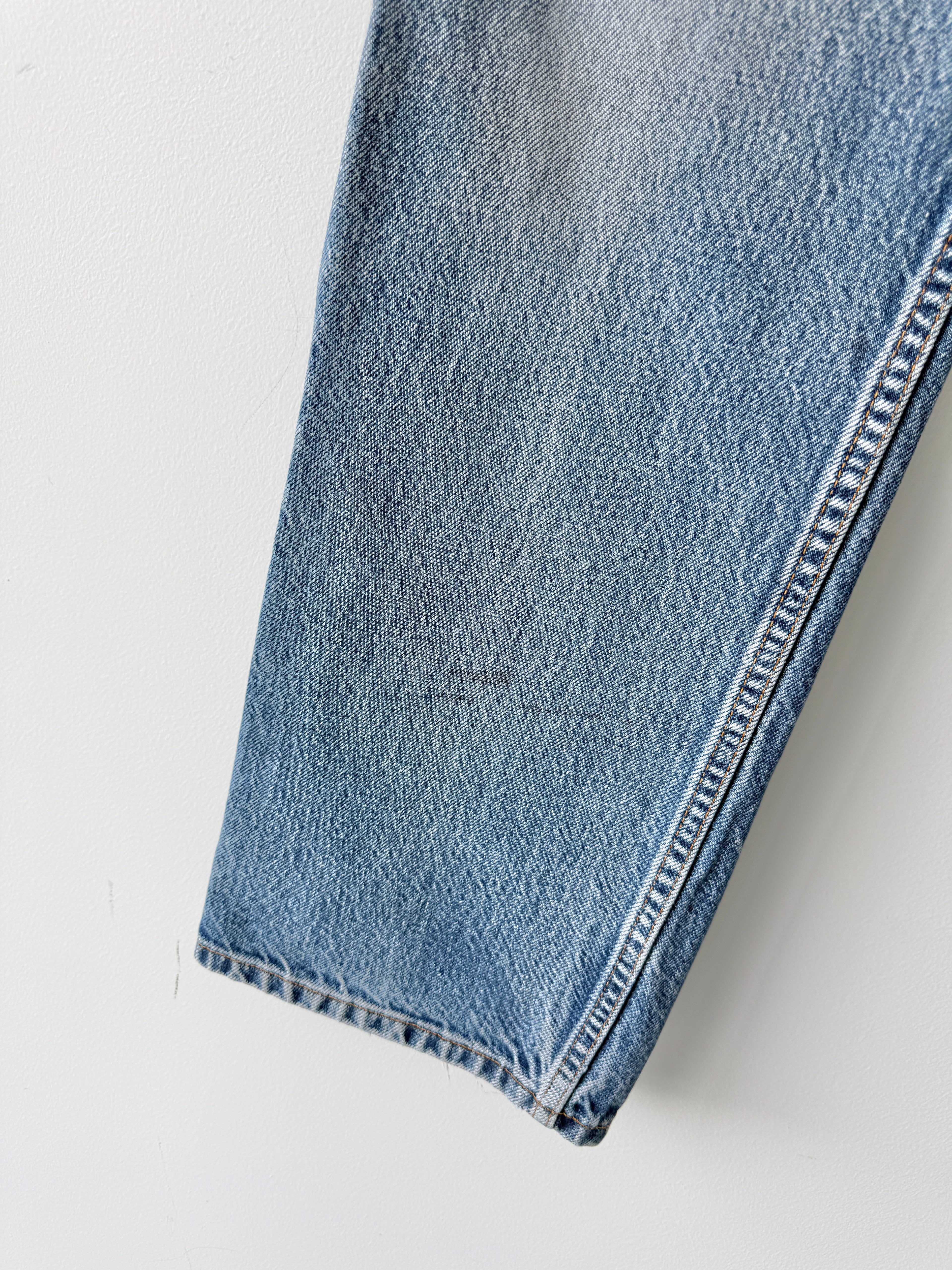 W30 L30 vintage Levis 517 30” measured waist dark faded blue 517s amazing Wallet mark