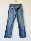 W29 L31 vintage Levis 517 28/29” measured waist dark faded USA 80s 517s