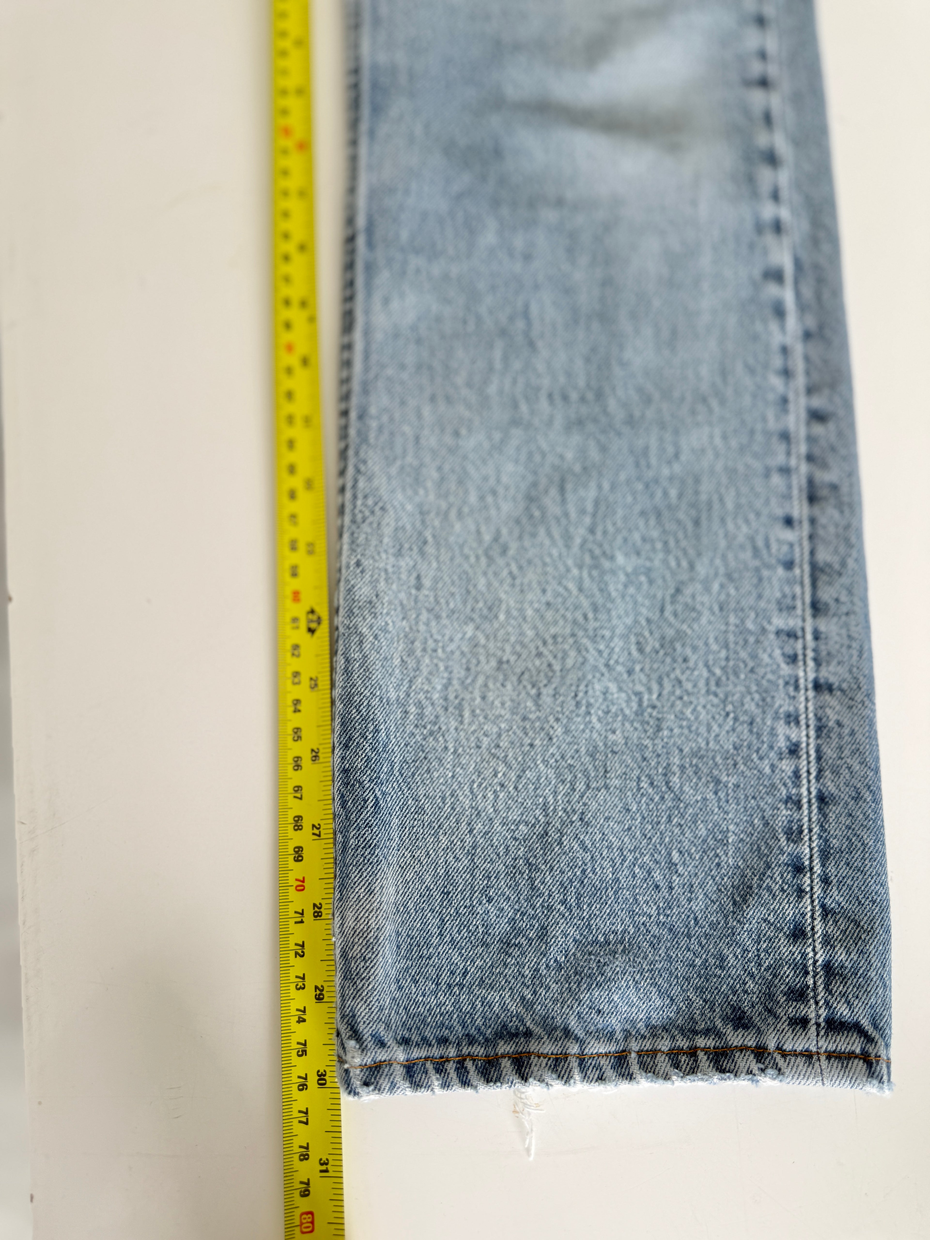 W28 L30 vintage Levis 501 27/28” measured medium light faded blue denim 80/90s Levi’s 501s