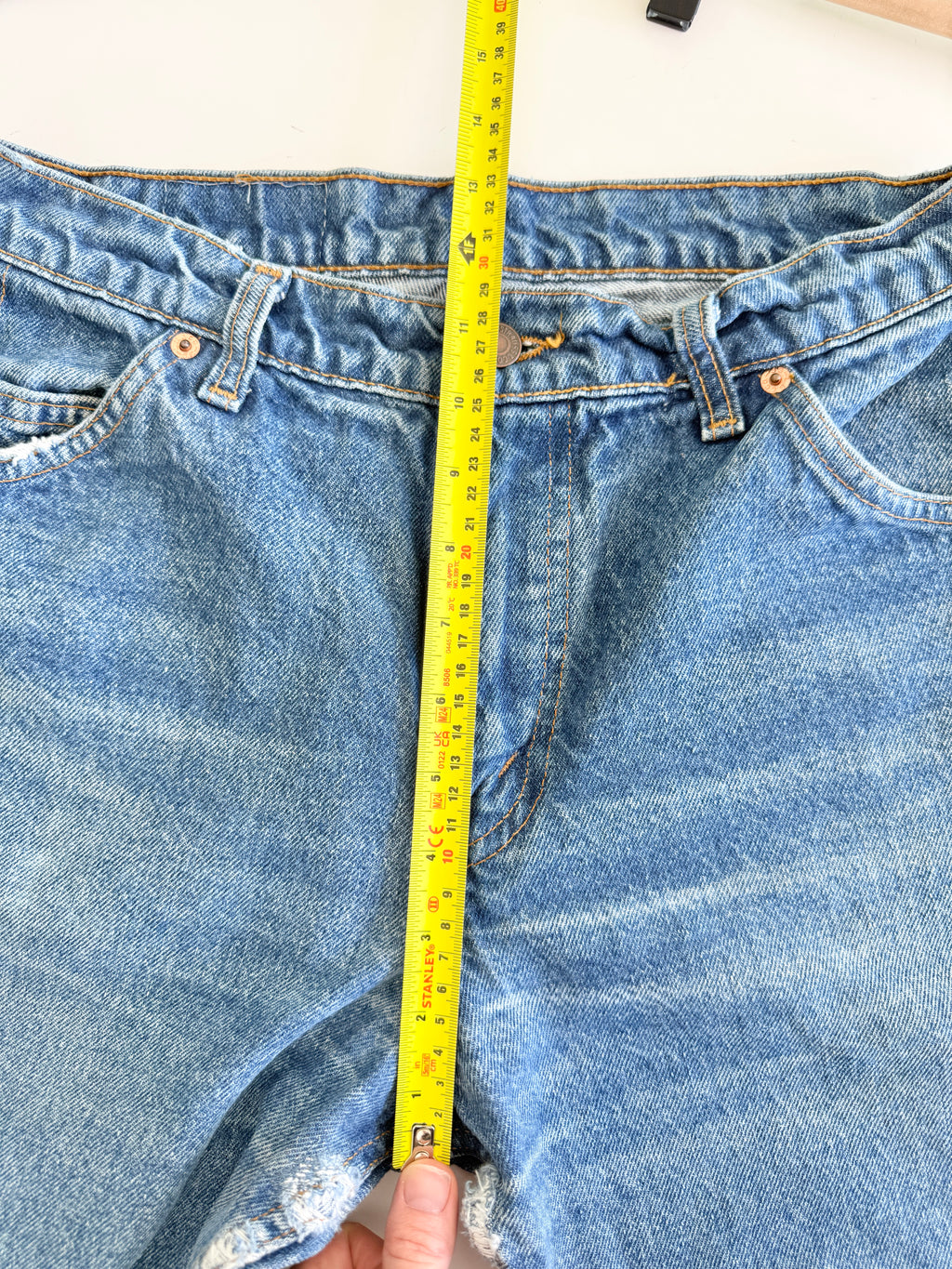 W28 L31 vintage Levis 517 28/29” measured dark fade blue denim Levi’s 517s