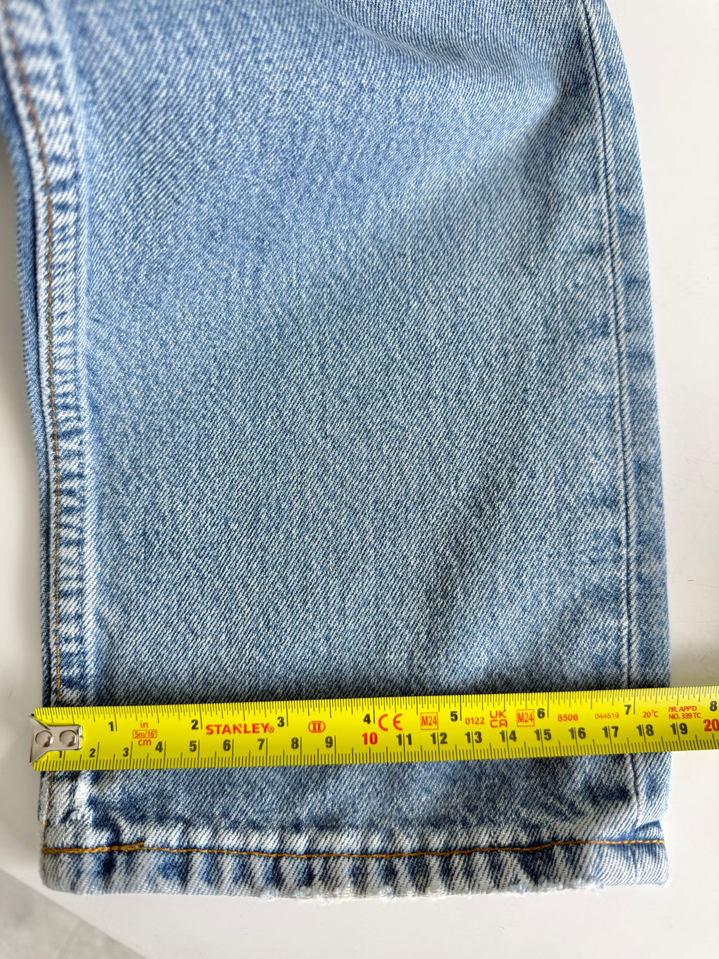 Soft W26 L29 vintage Levis 501 25/26” measured unique faded blue denim Y2K  Levi’s 501s