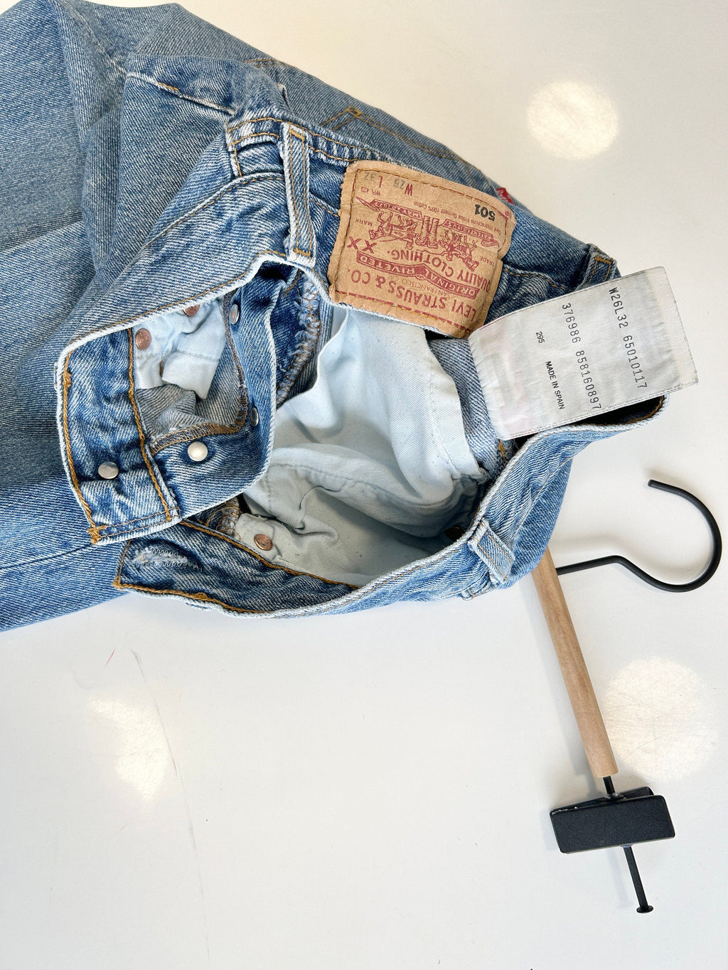 Levis 501 vintage W24 L31 Levi’s 501 faded blue denim made in 90s straight leg 501 vintage blue 501 vintage Levi’s levis