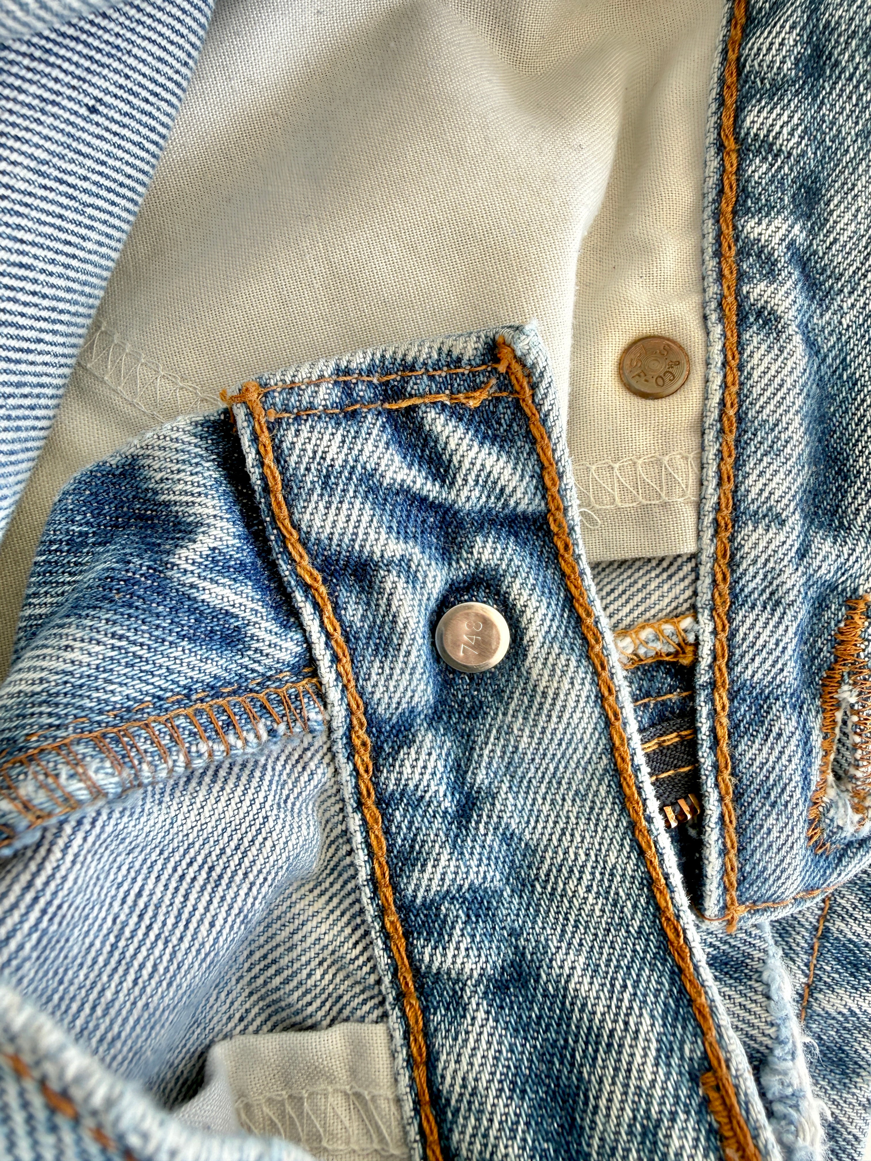 W24 L31 vintage Levis 517 26” measured medium faded blue denim Levi’s 517s