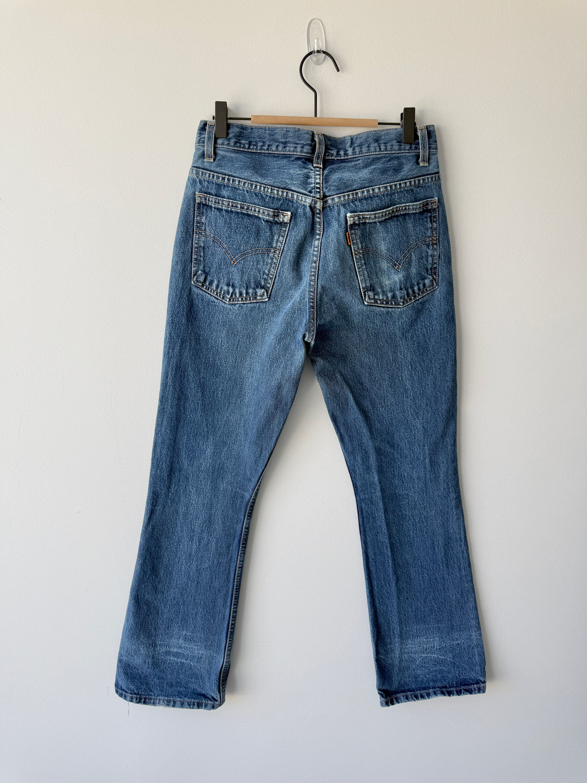 W28 L30 vintage Levis 646 27/29” measured dark blue denim light wallet mark 646s Y2K
