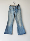 W26 L29 vintage Levis 684 26” measured waist faded blue 684s USA 70s