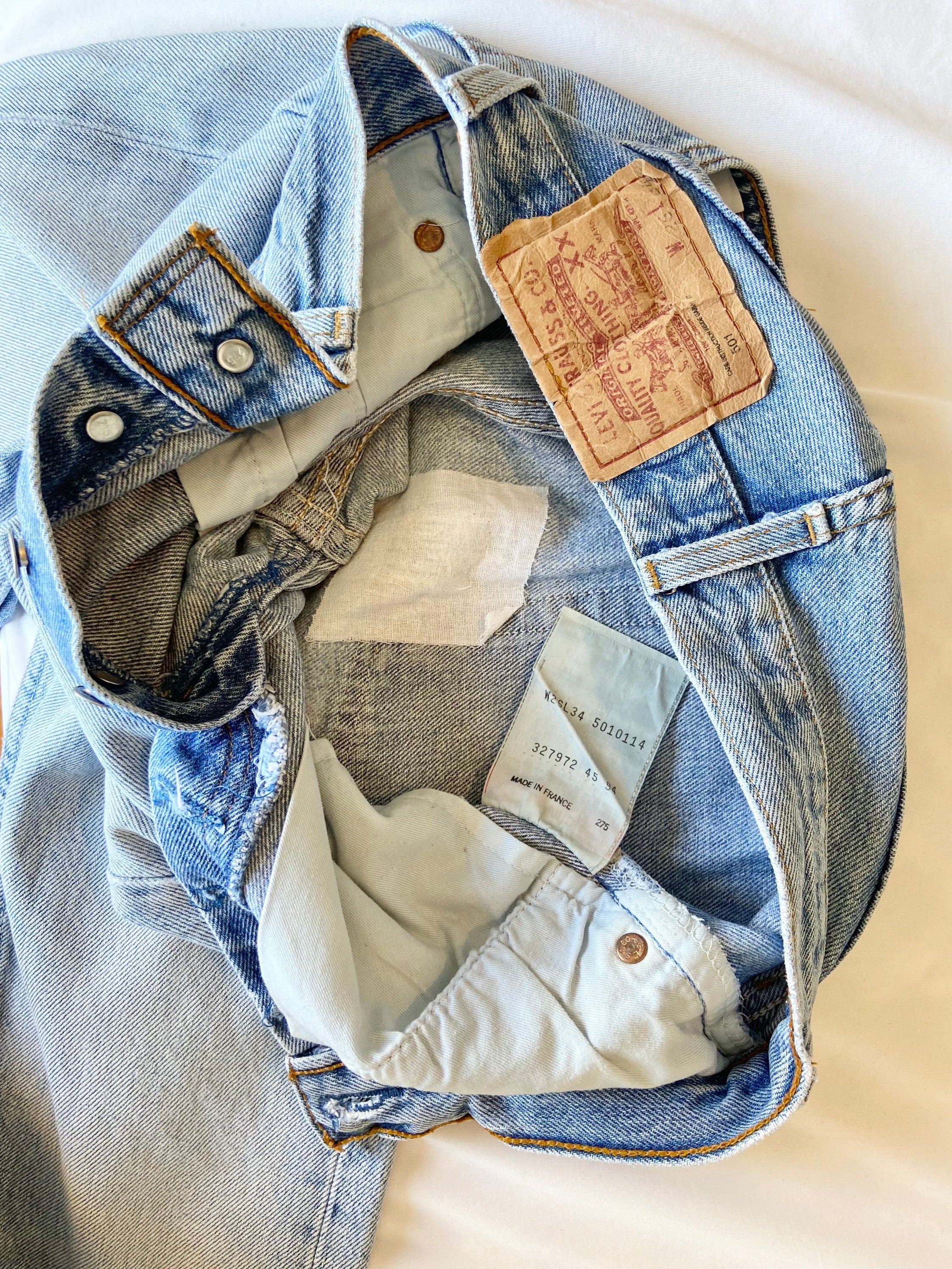 w24 501 vintage Levi’s made in France