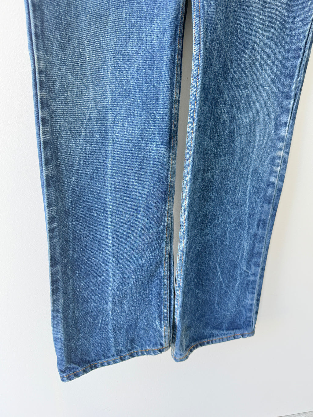 W33 L34 vintage Levis 517 33” measured waist raw blue 517s made in 90s USA