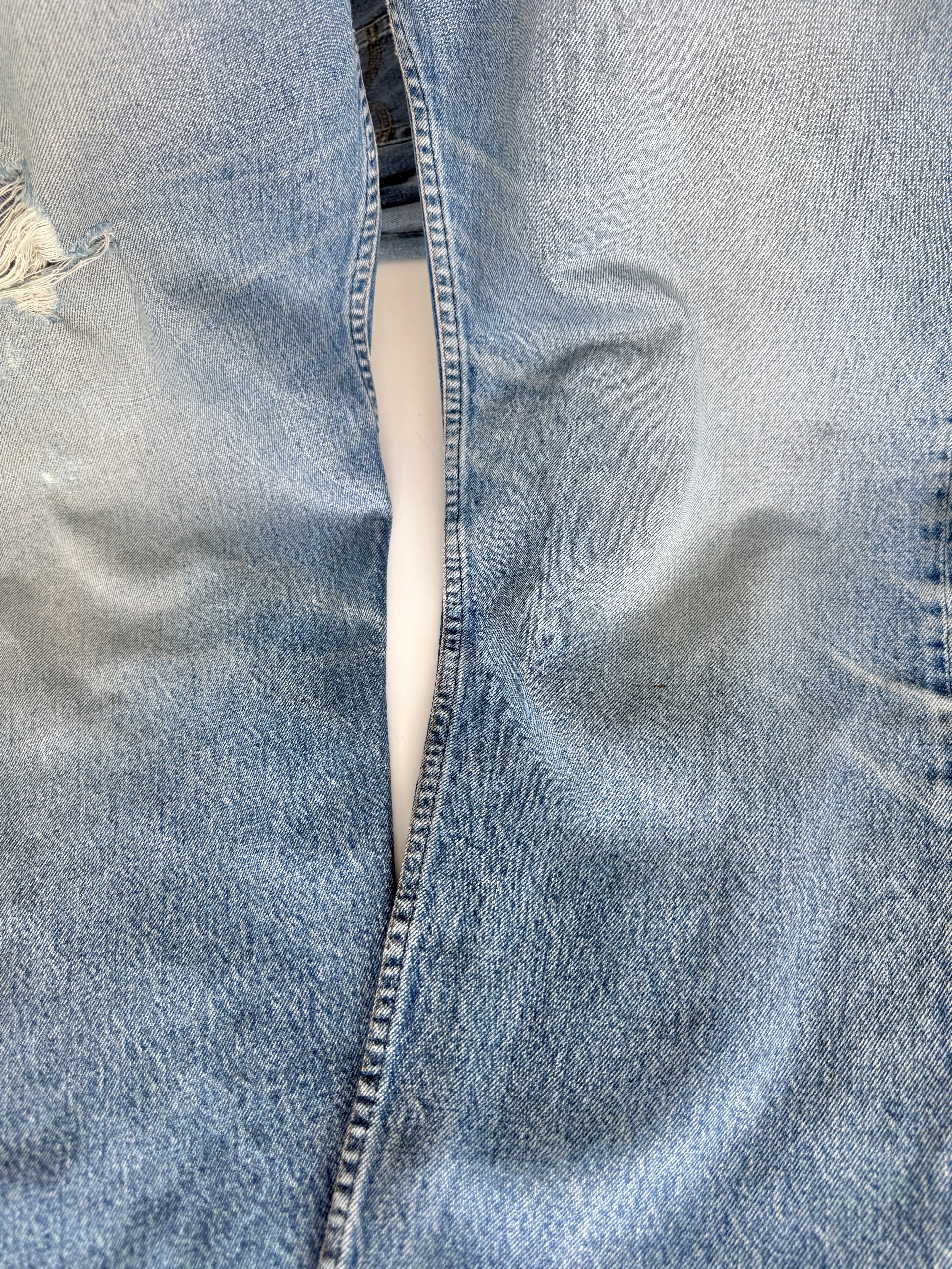 W38 L32 vintage Levis 501s 37/38” measured medium light medium fade denim Levi’s 501s 80s USA
